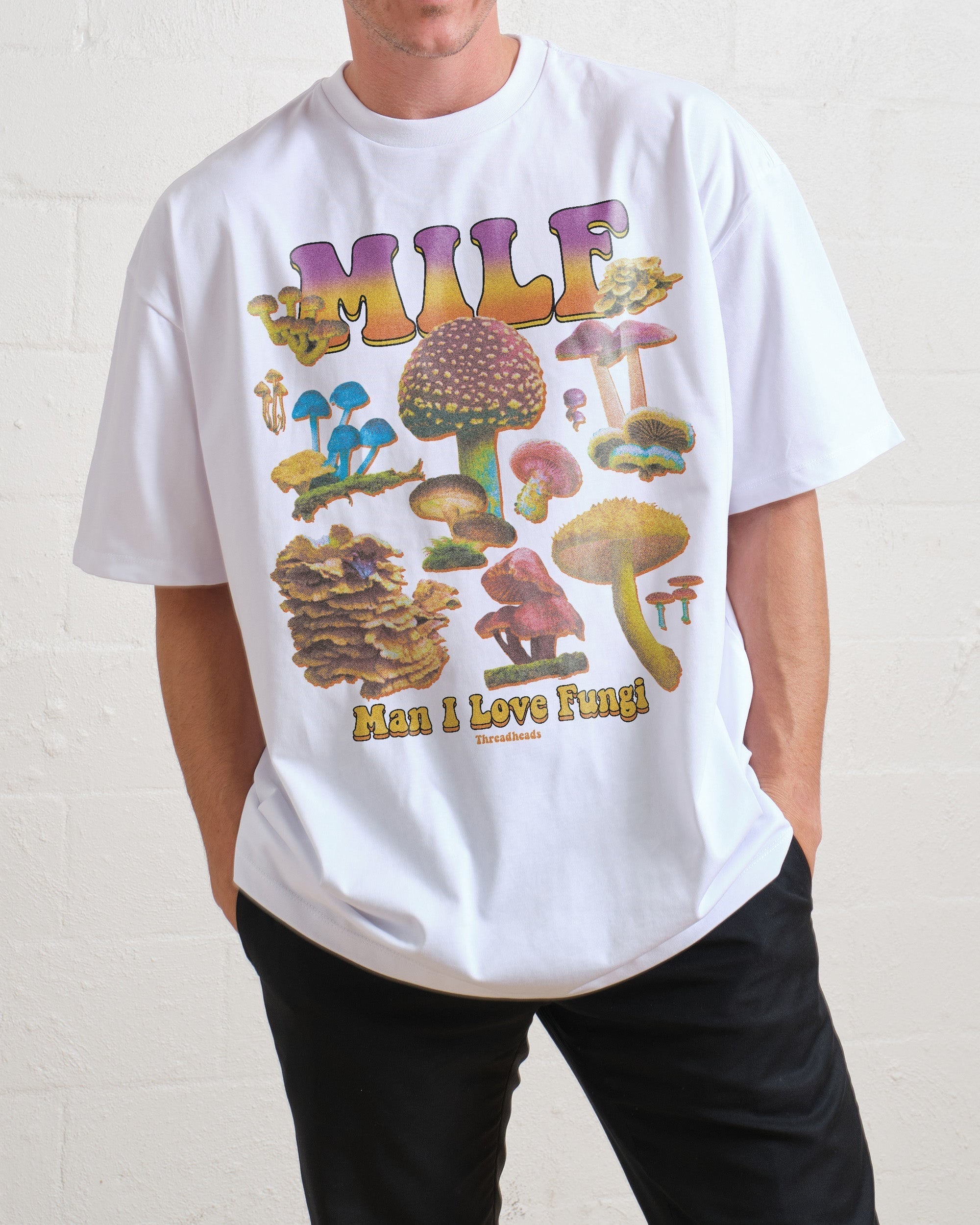 MILF Fungi Oversized Tee