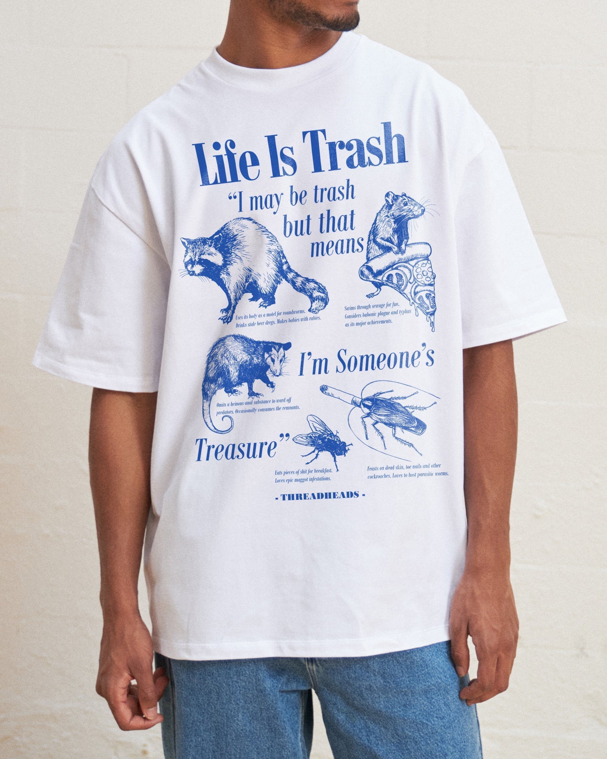 Life Is Trash Oversized Tee