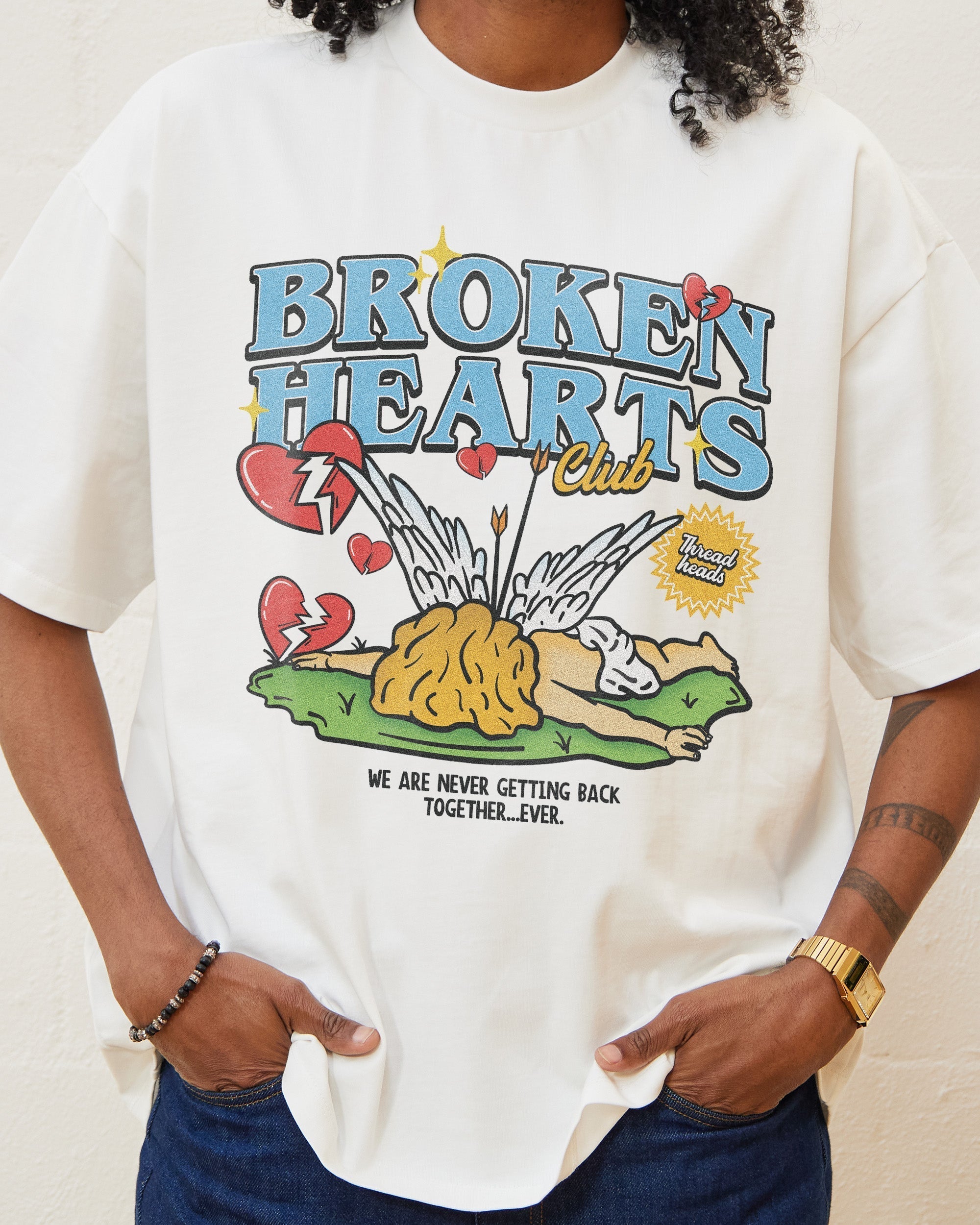 Broken Hearts Club Oversized Tee