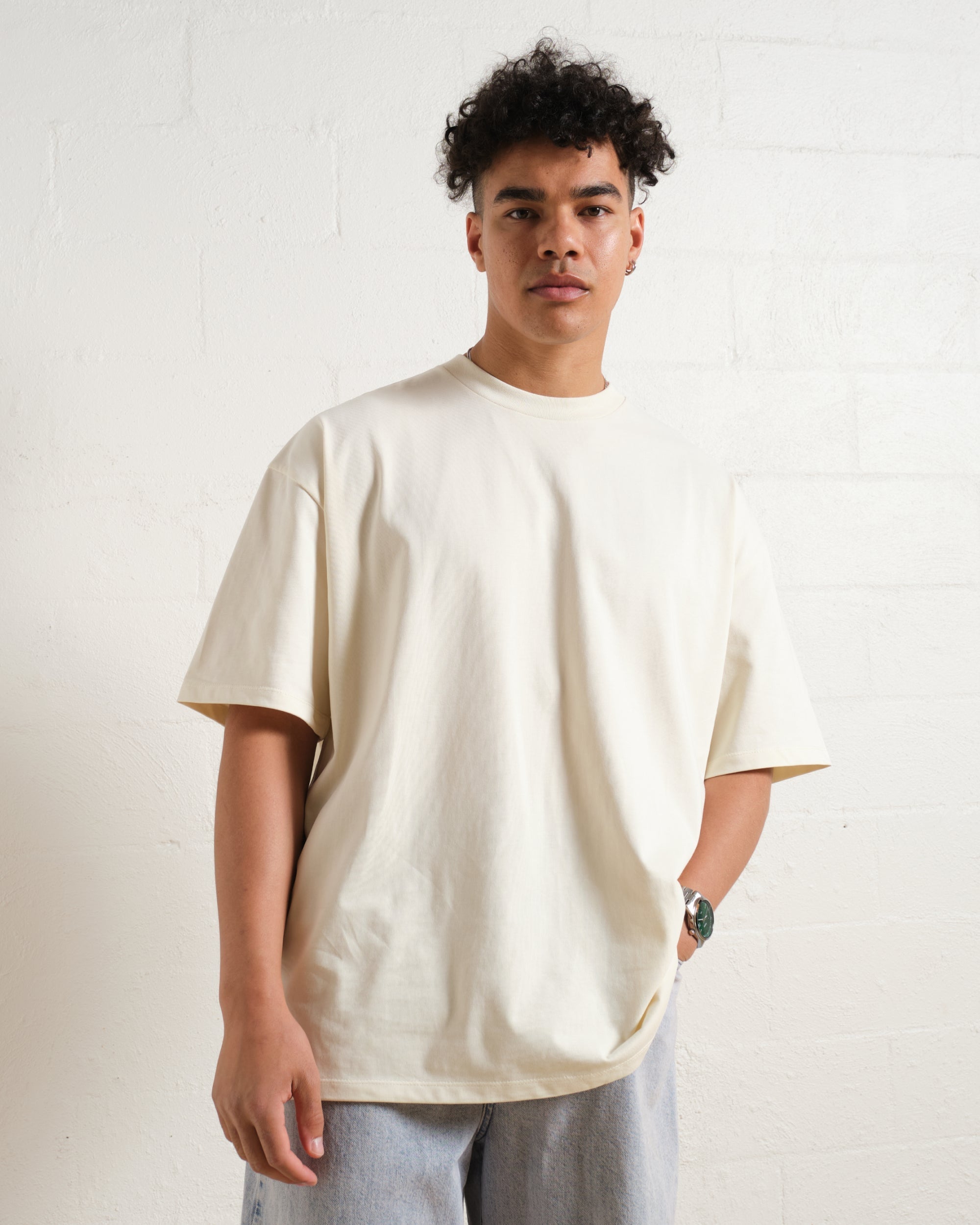 Oversized Tee 2 Pack: Natural, Brown