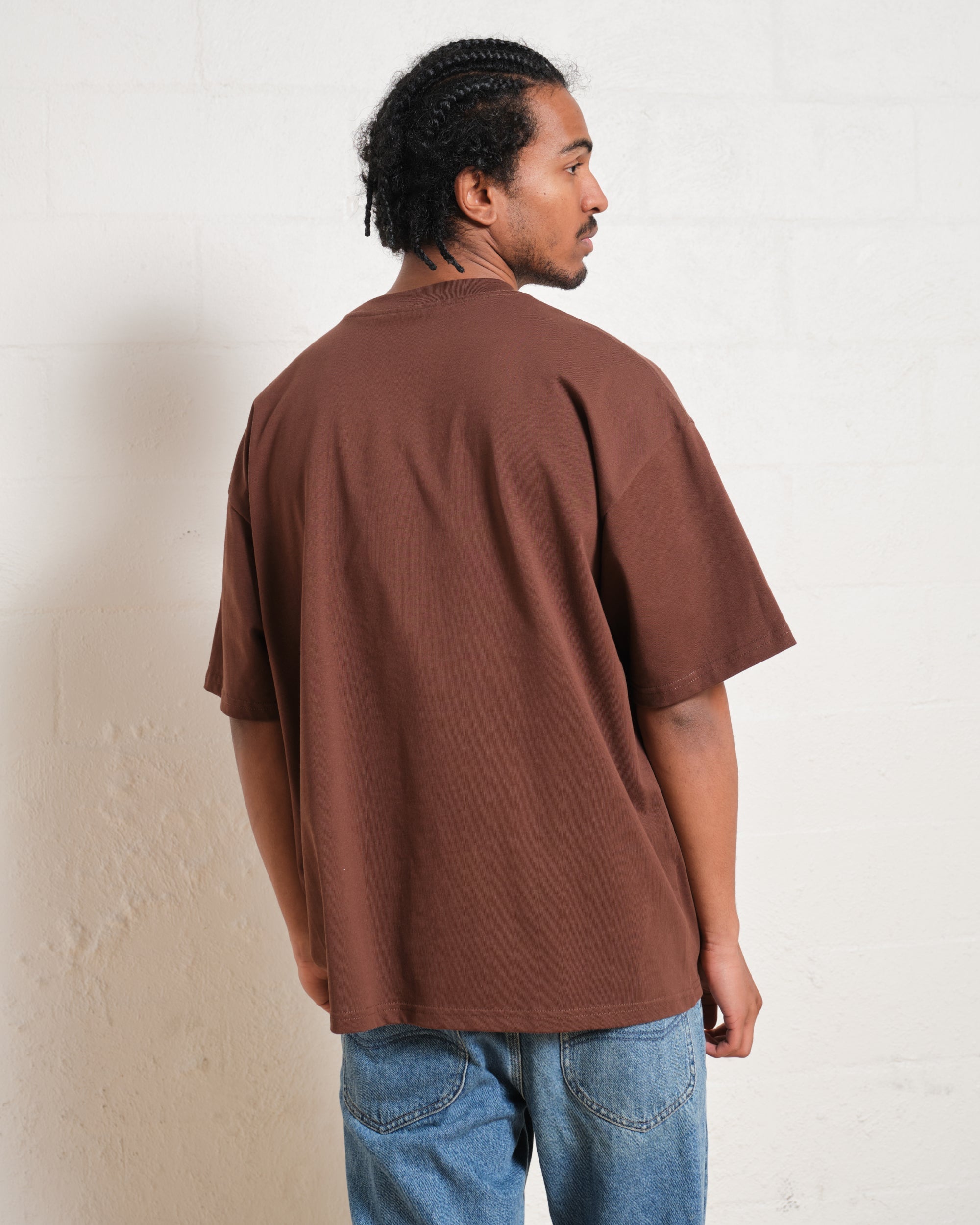 Oversized Tee 2 Pack: Natural, Brown