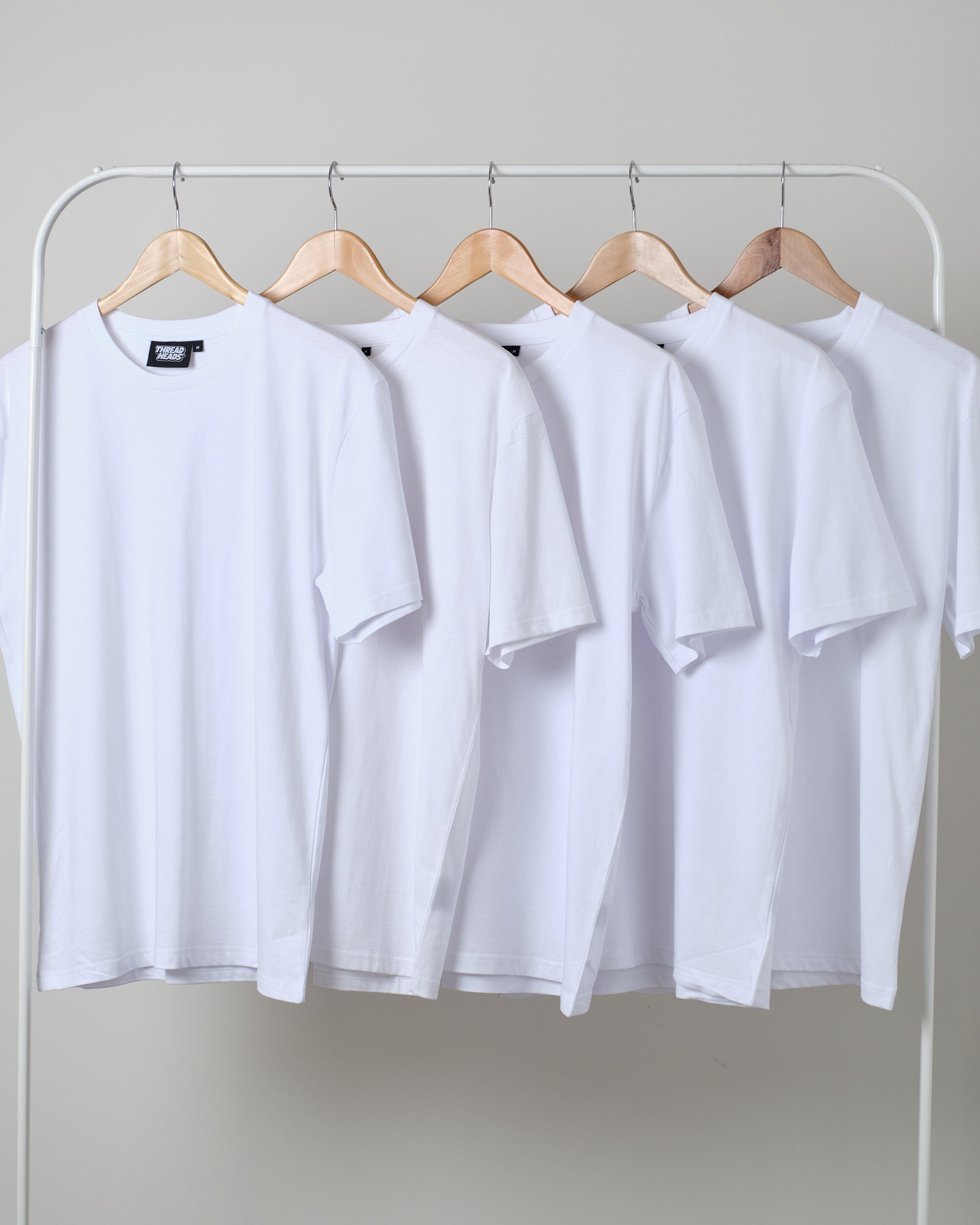 Classic Tee 5-Pack: White