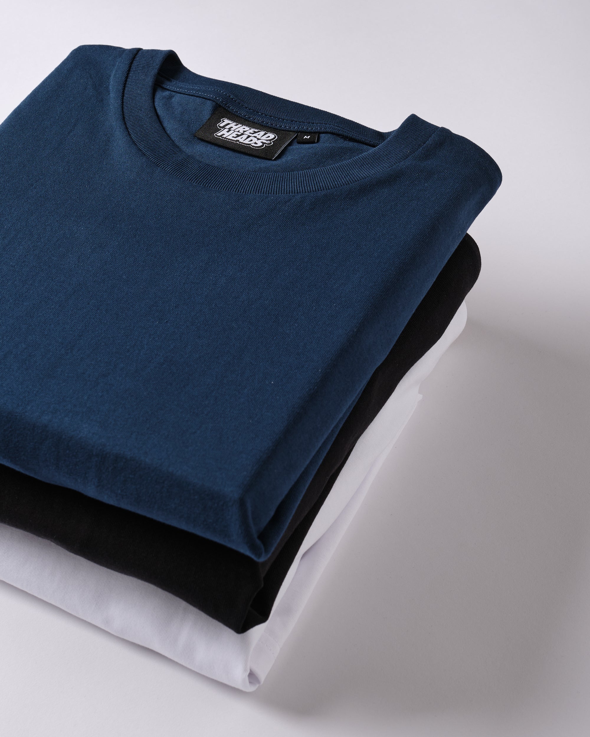 Classic Tee 3-Pack: Black, Navy, White