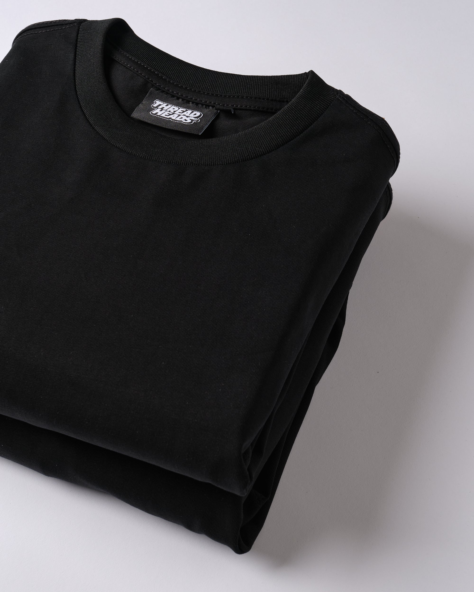 Oversized Tee 2-Pack: Black