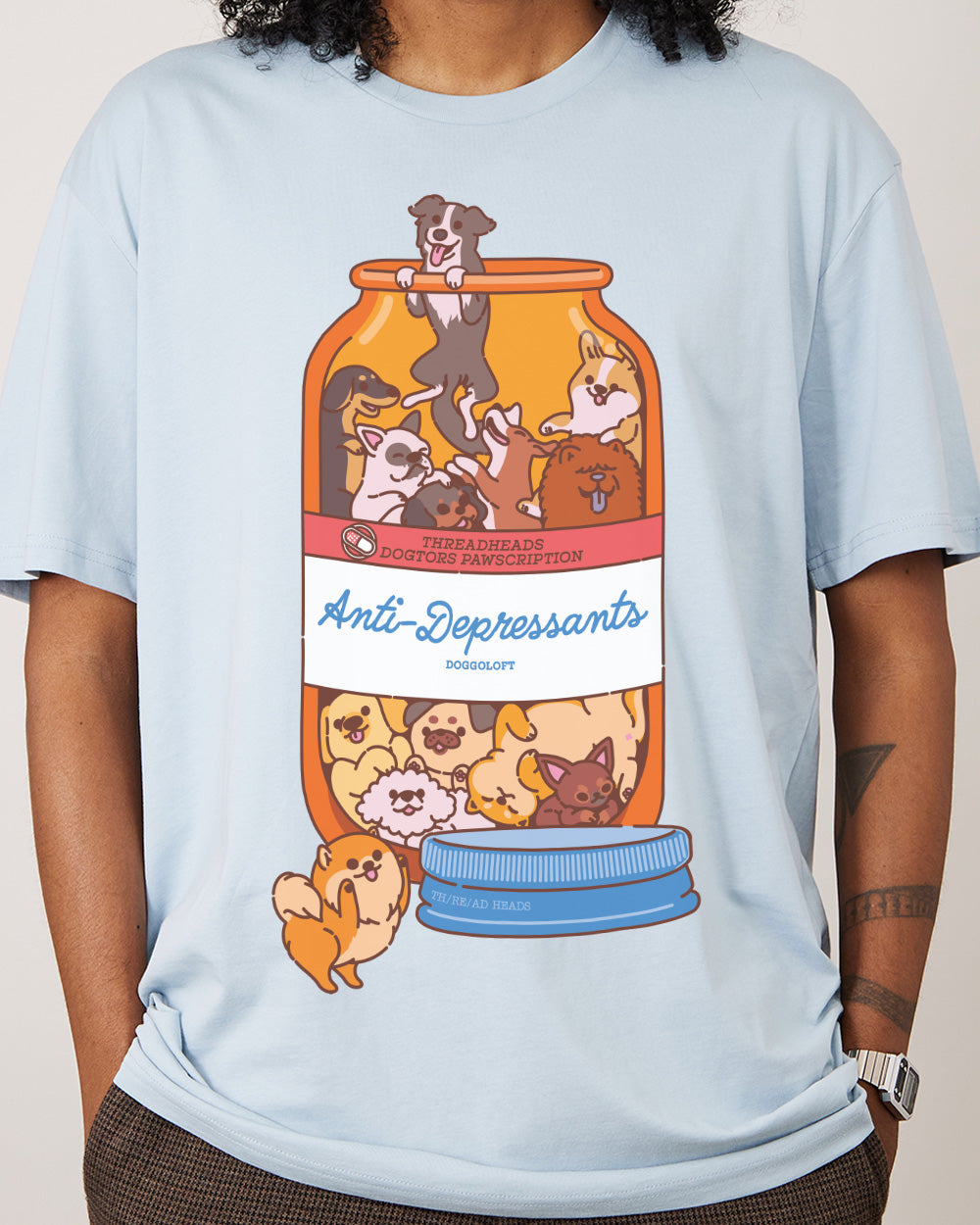 Anti-Depressants Dog Edition T-Shirt