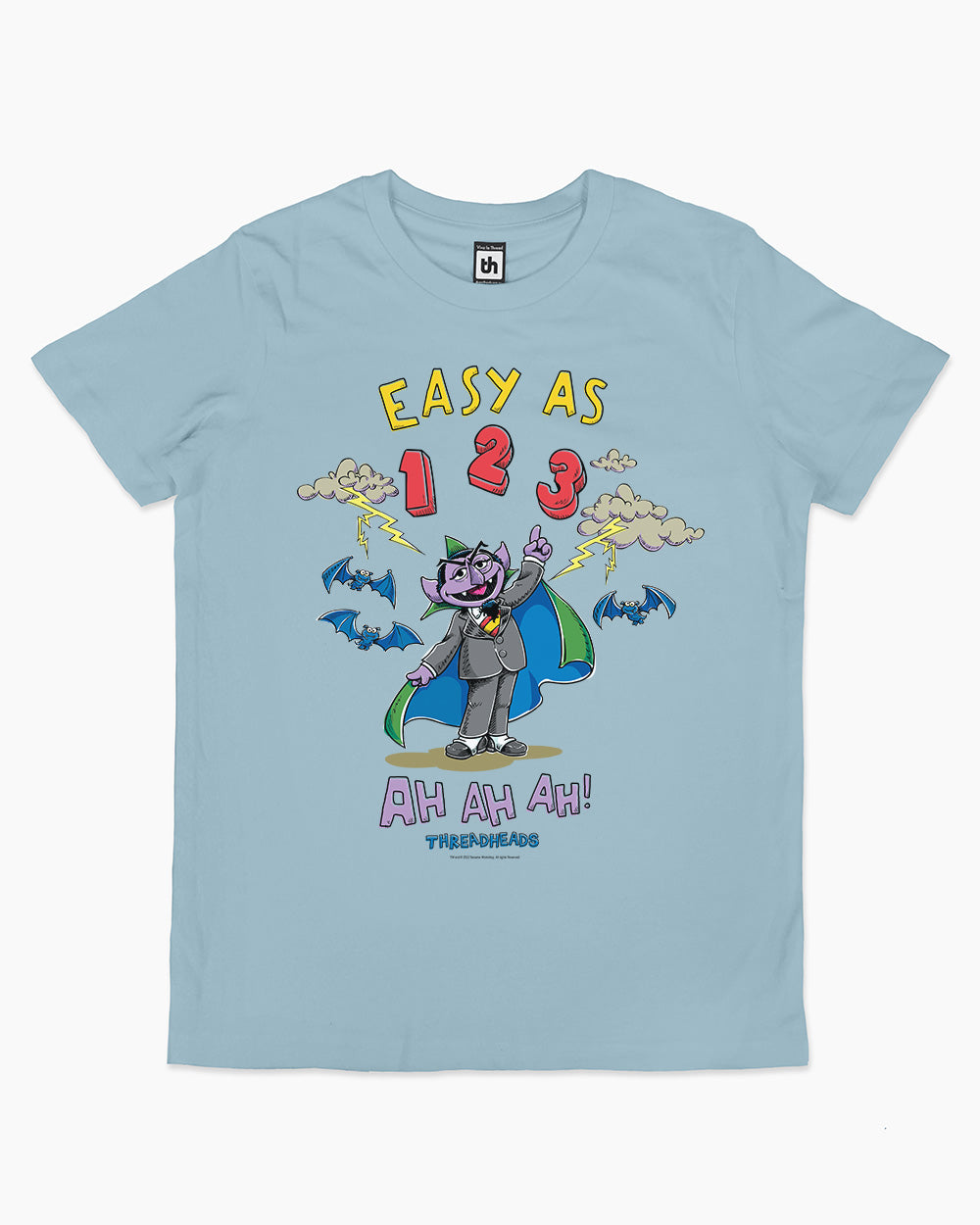 The Count - Easy As 123 Kids T-Shirt