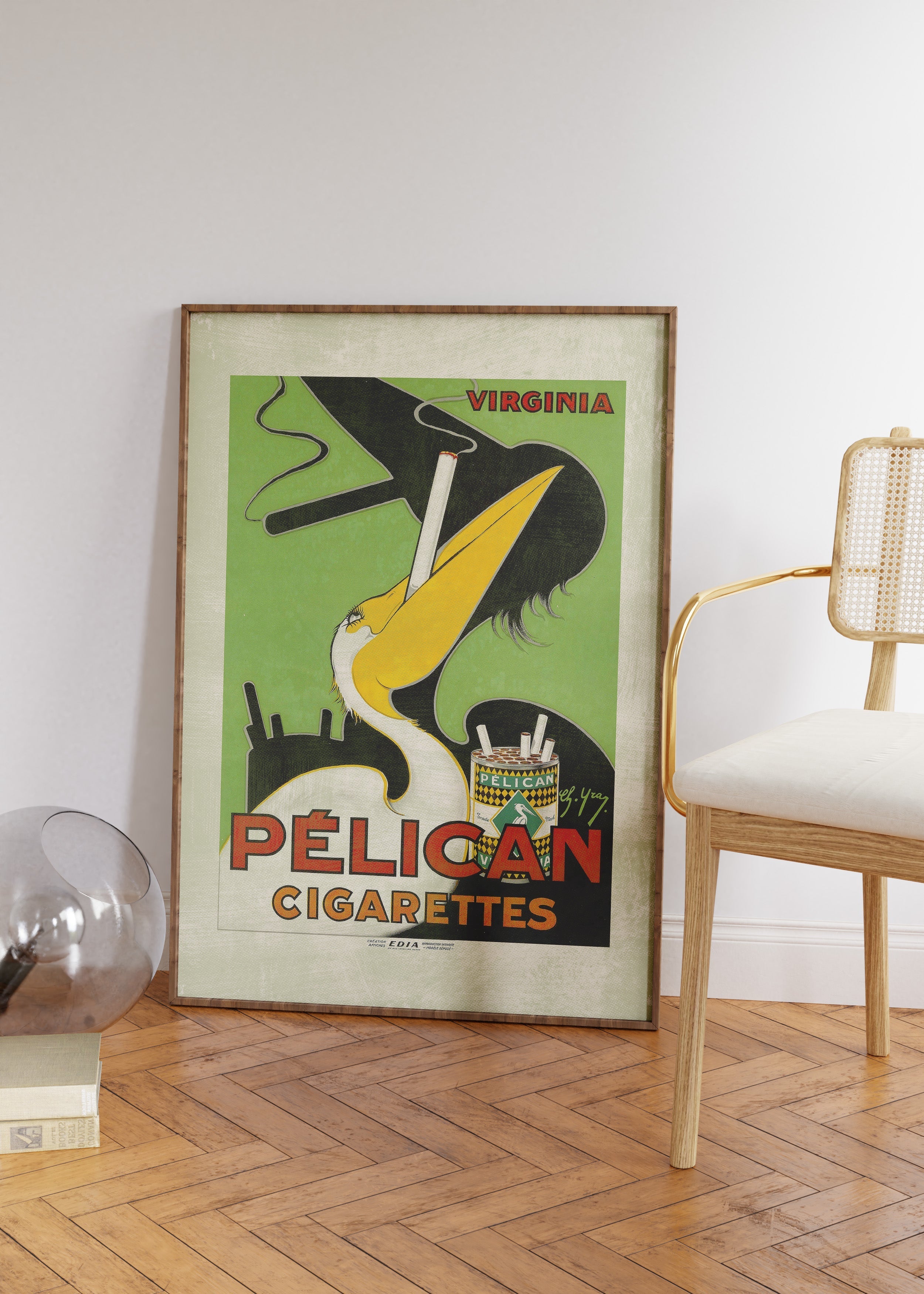 Pelican Cigarettes Art Print