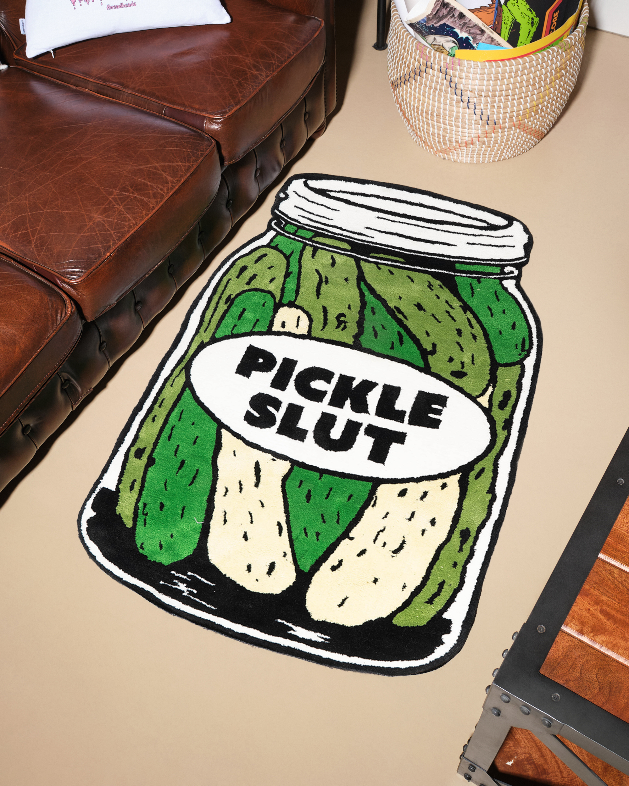 Pickle Slut Rug