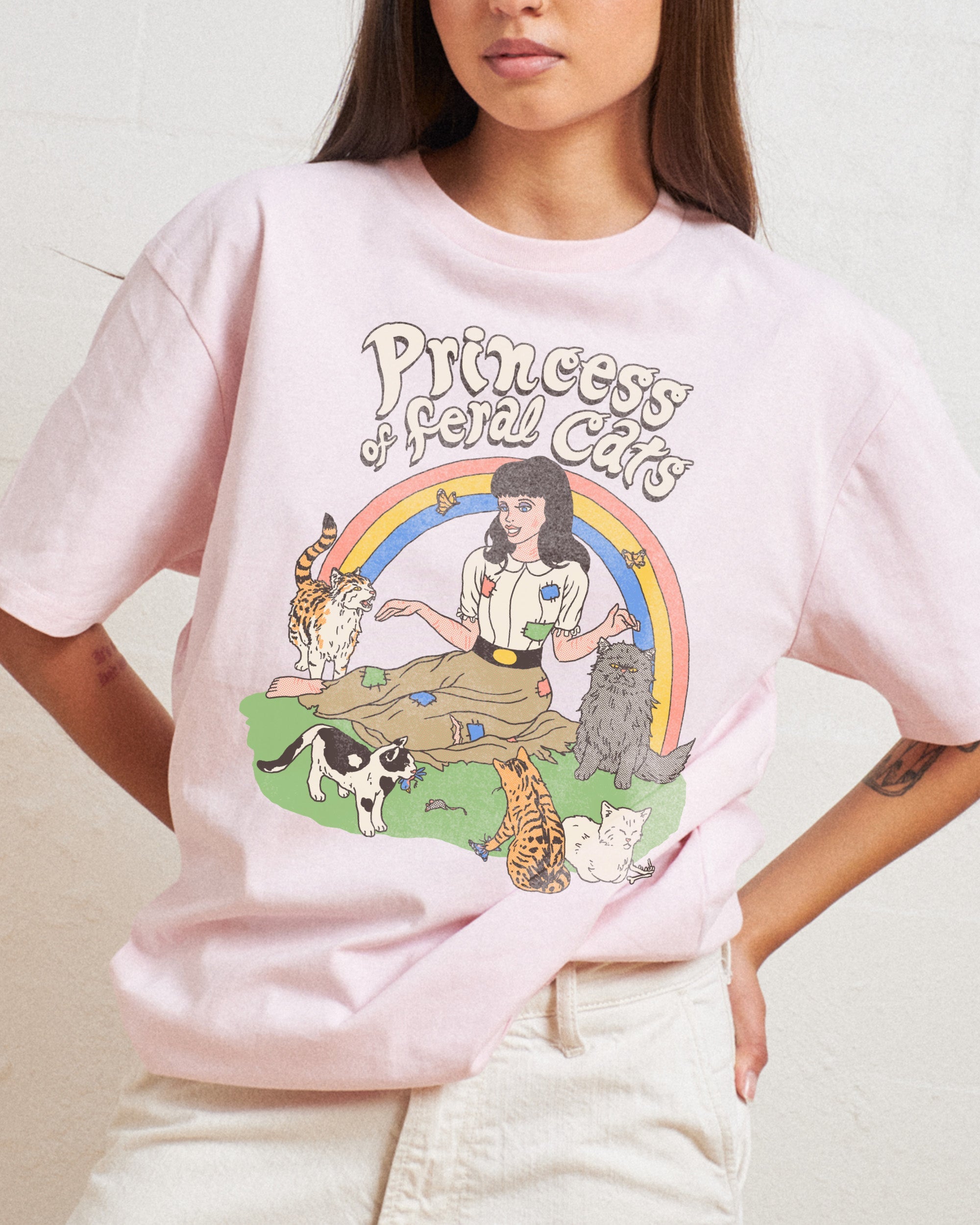 Princess of Feral Cats T-Shirt