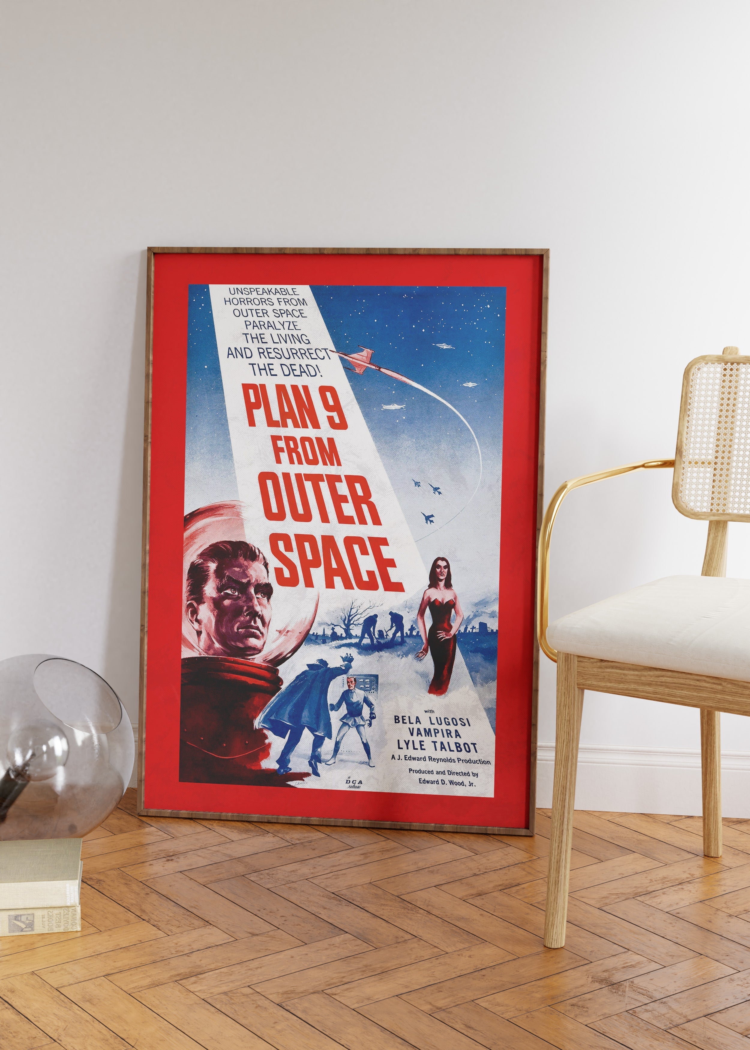 Plan 9 From Outer Space Art Print