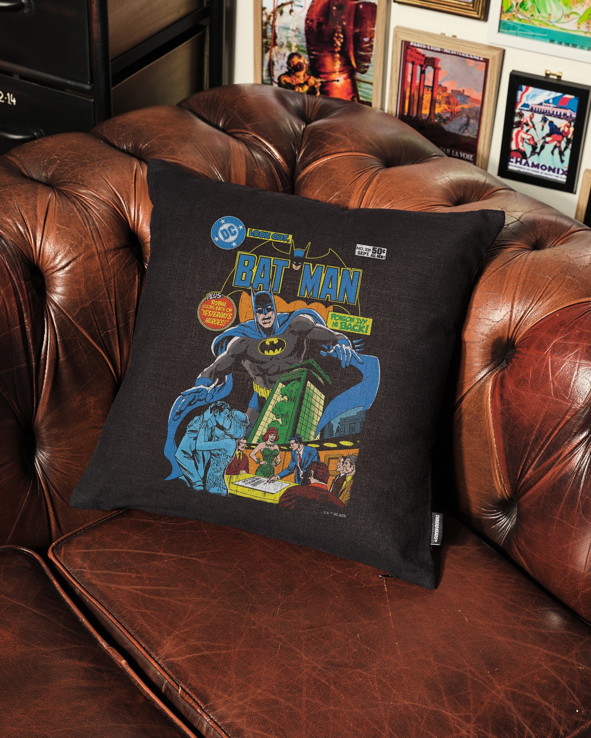 Poison Ivy Returns Cushion