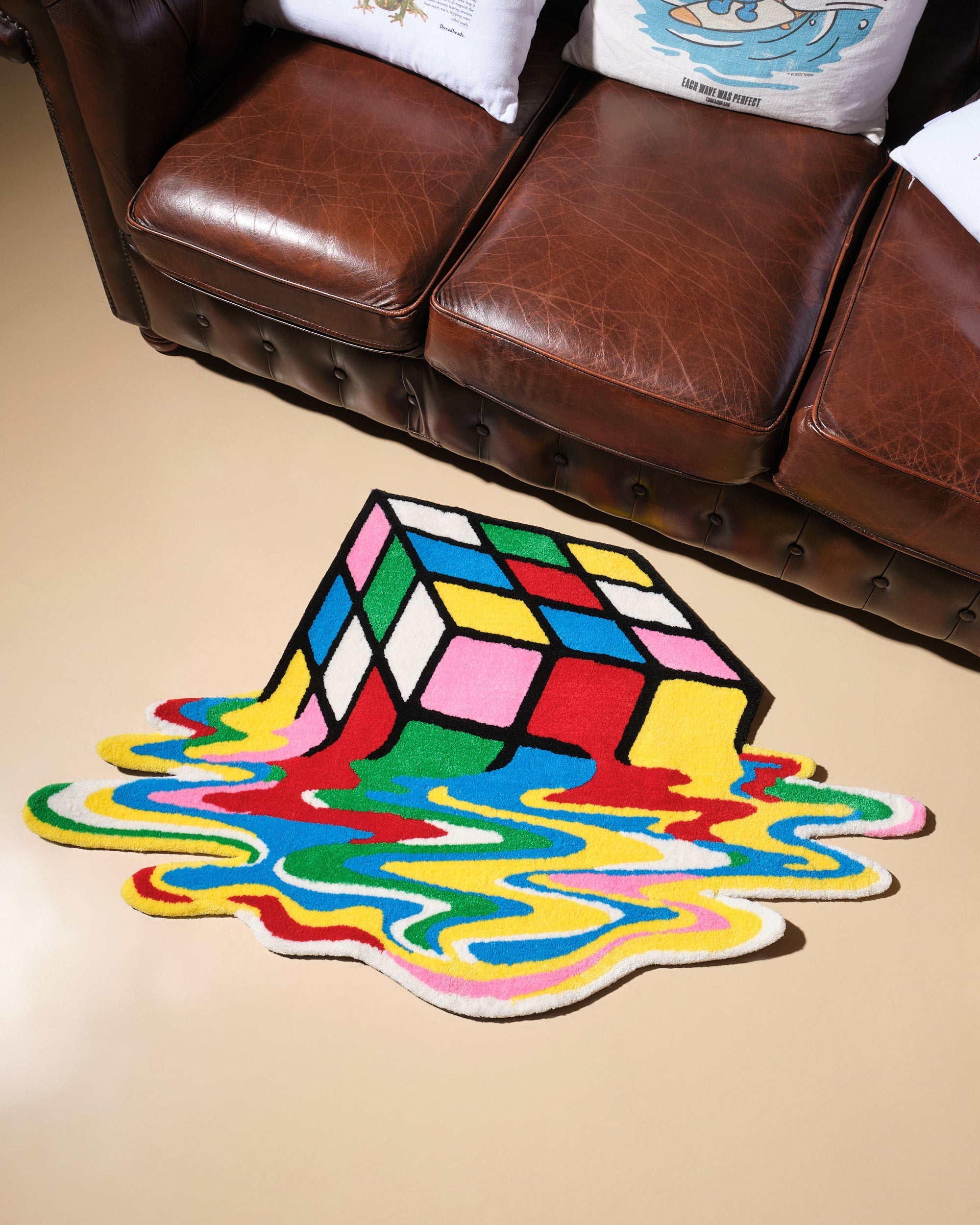 Melting Cube Rug