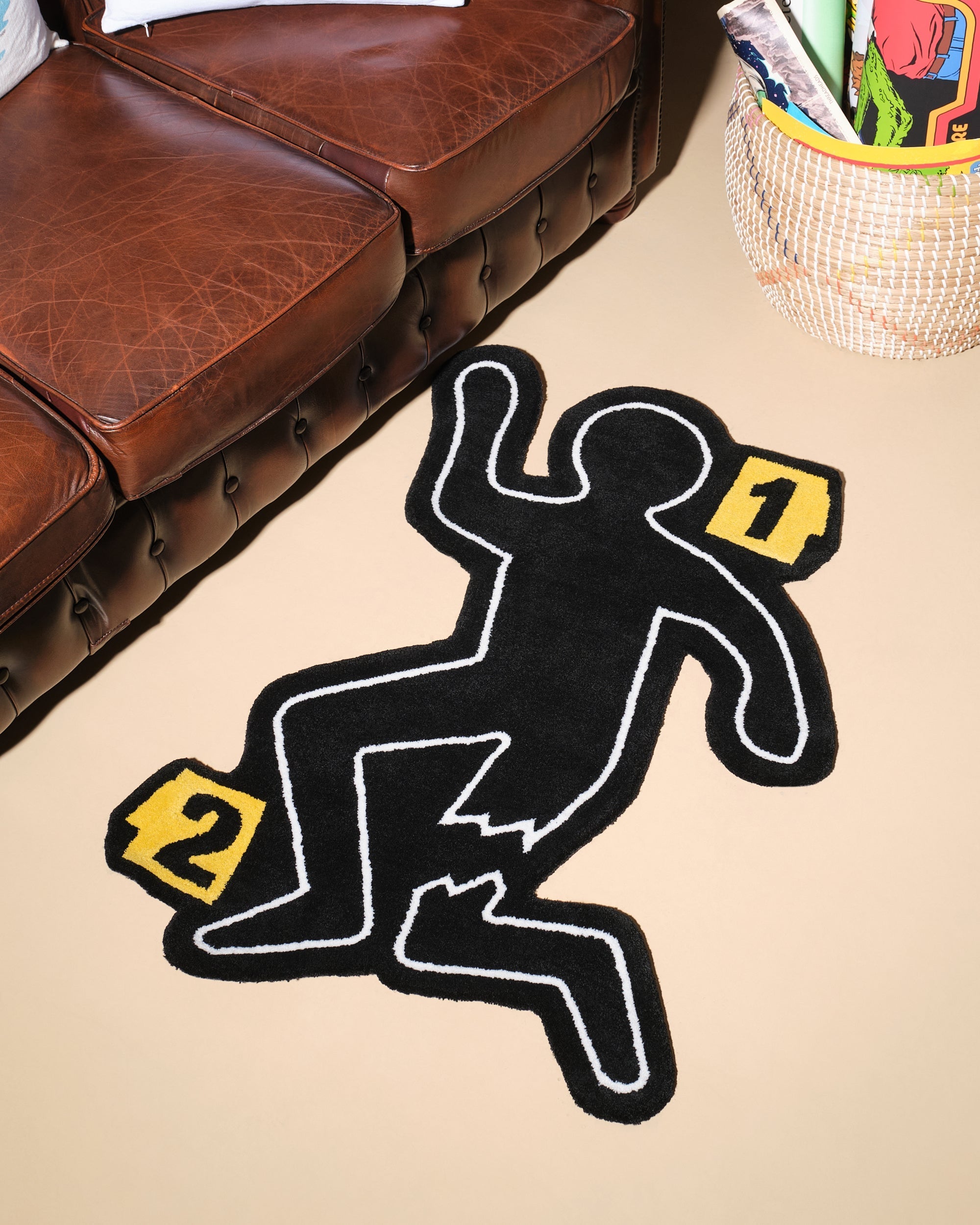 Crime Scene Rug