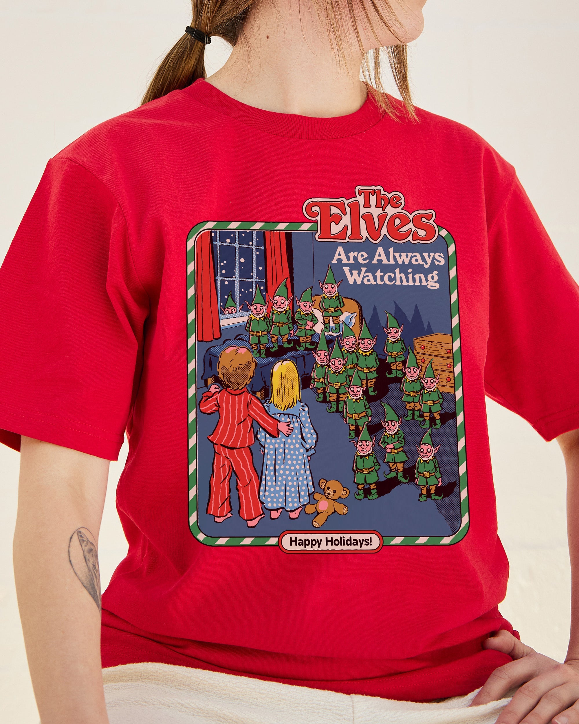 The Elves are Always Watching T-Shirt