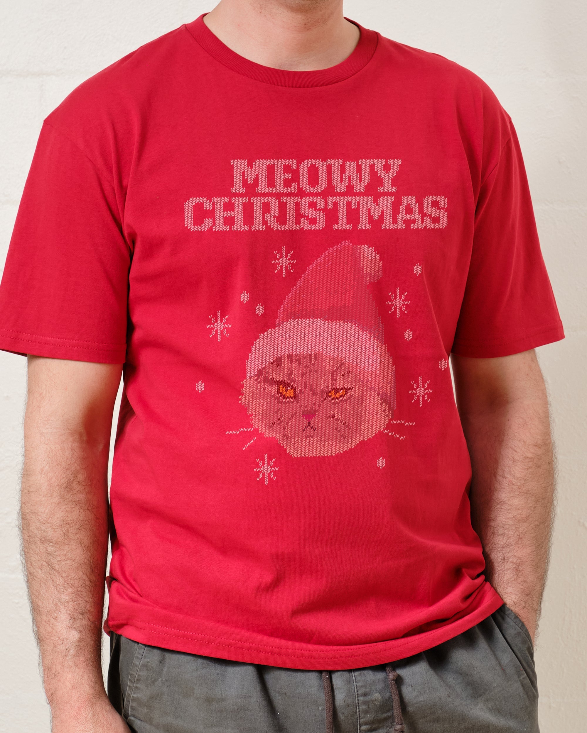 Meowy Christmas T-Shirt