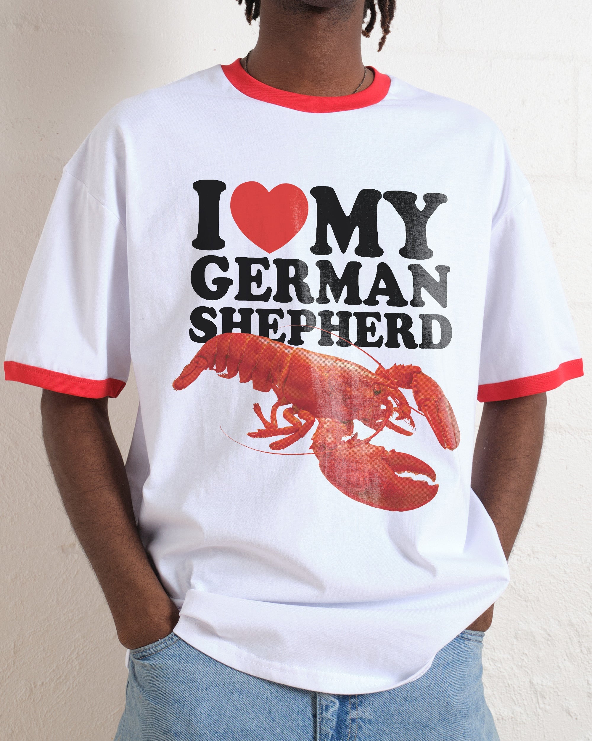 I Love My German Shepherd T-Shirt