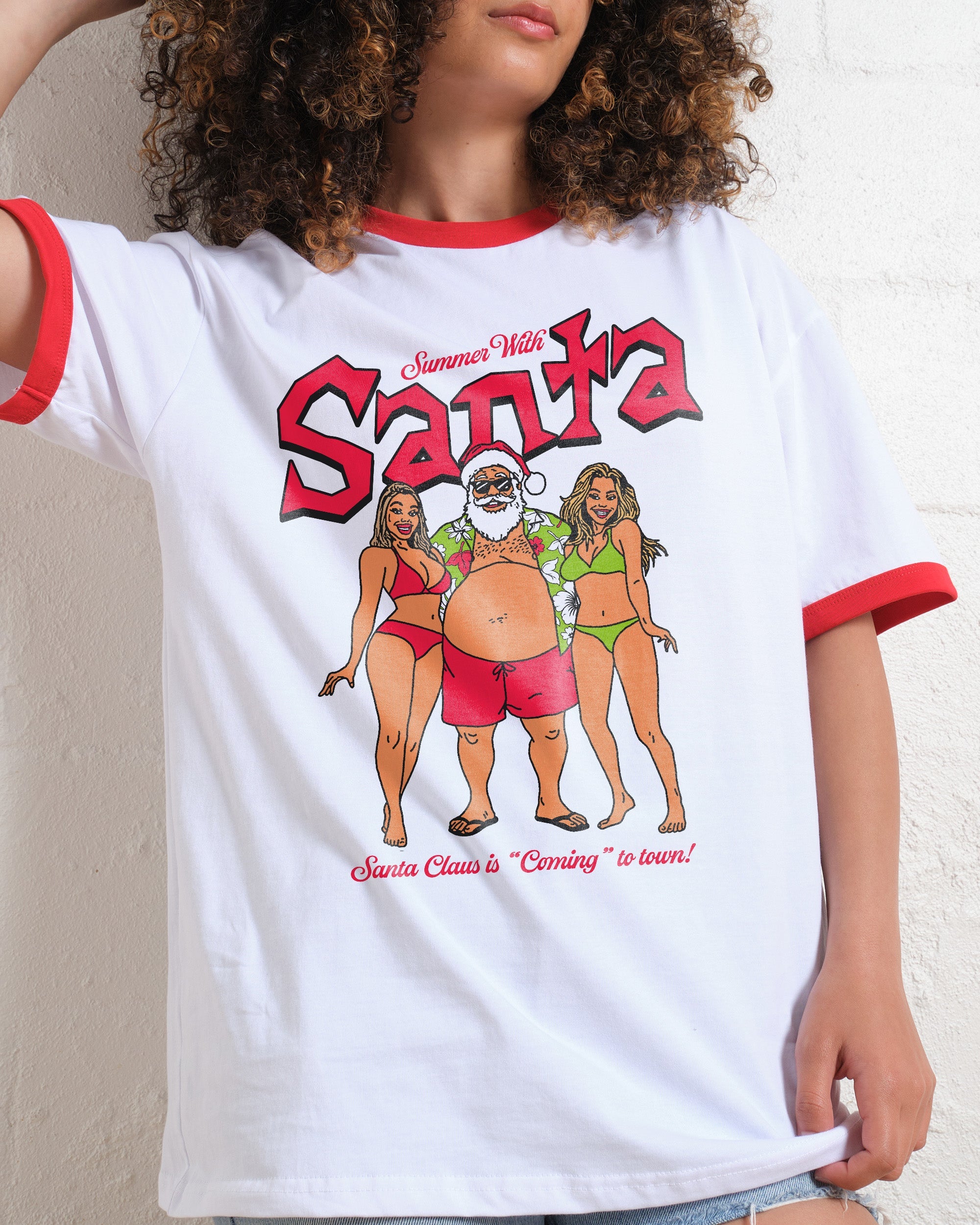 Summer With Santa T-Shirt