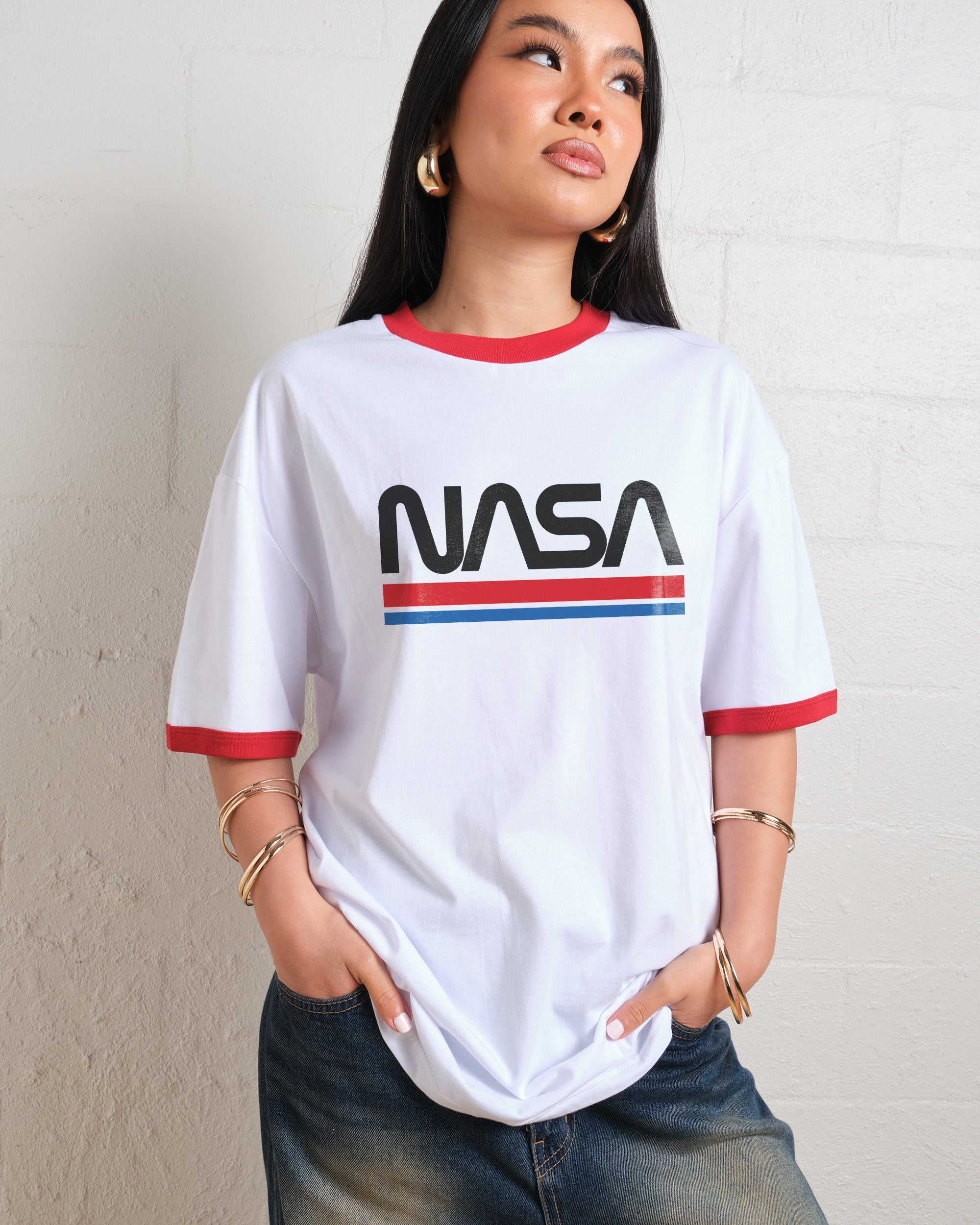 NASA Stripes T-Shirt