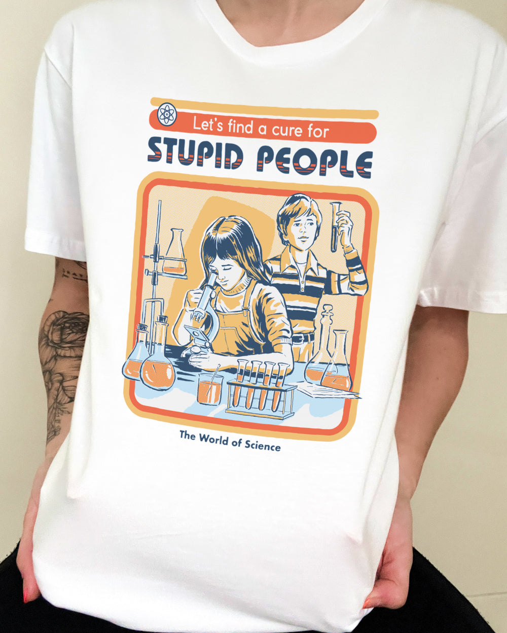 Let's Find a Cure for Stupid People T-Shirt