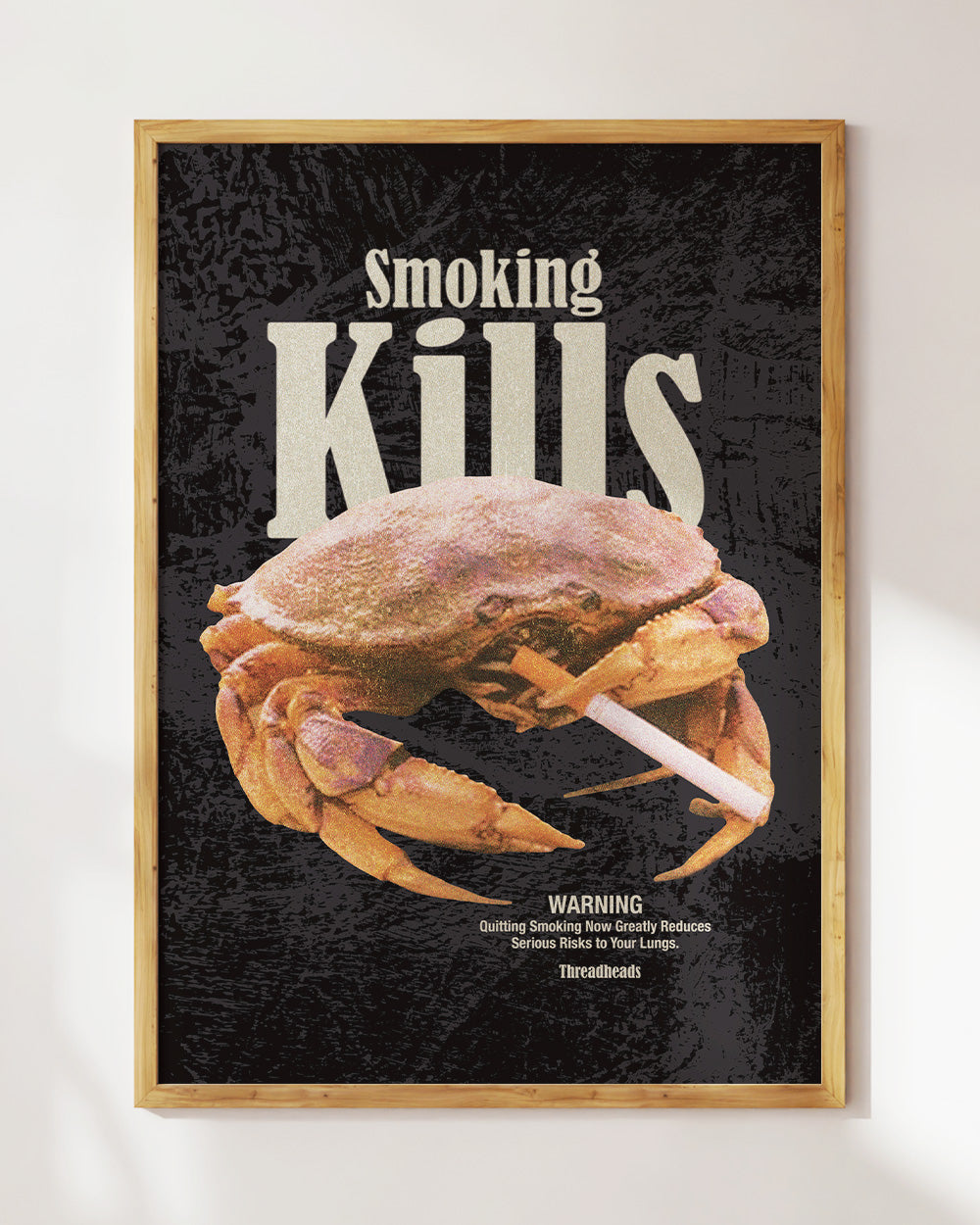 Smoking Kills Art Print