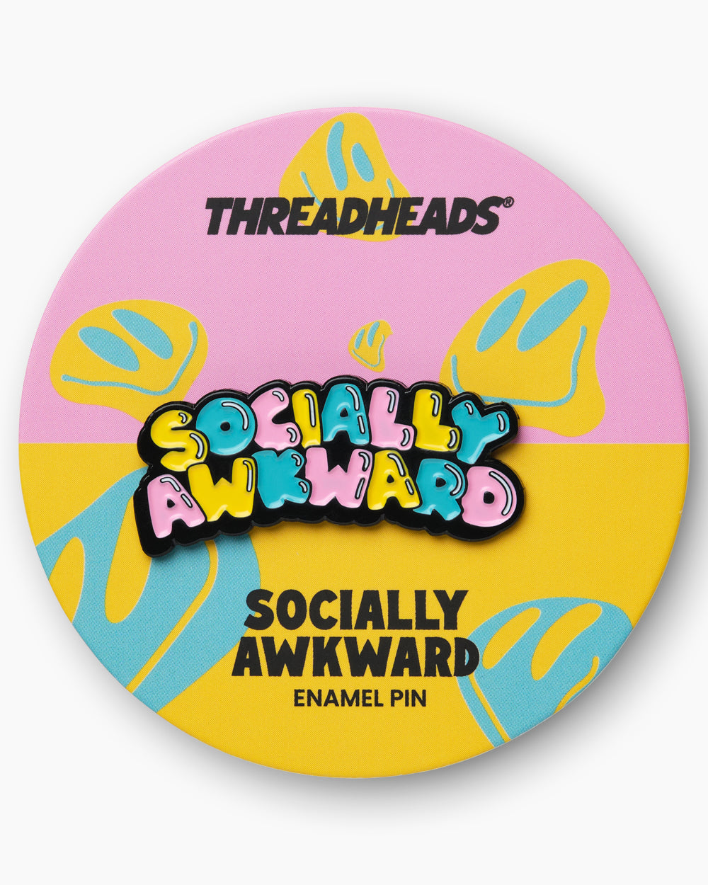 Socially Awkward Enamel Pin