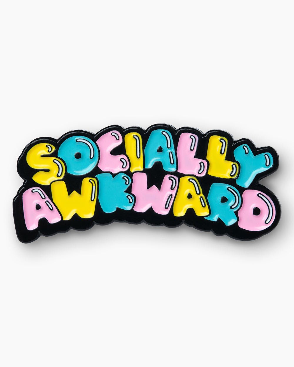 Socially Awkward Enamel Pin