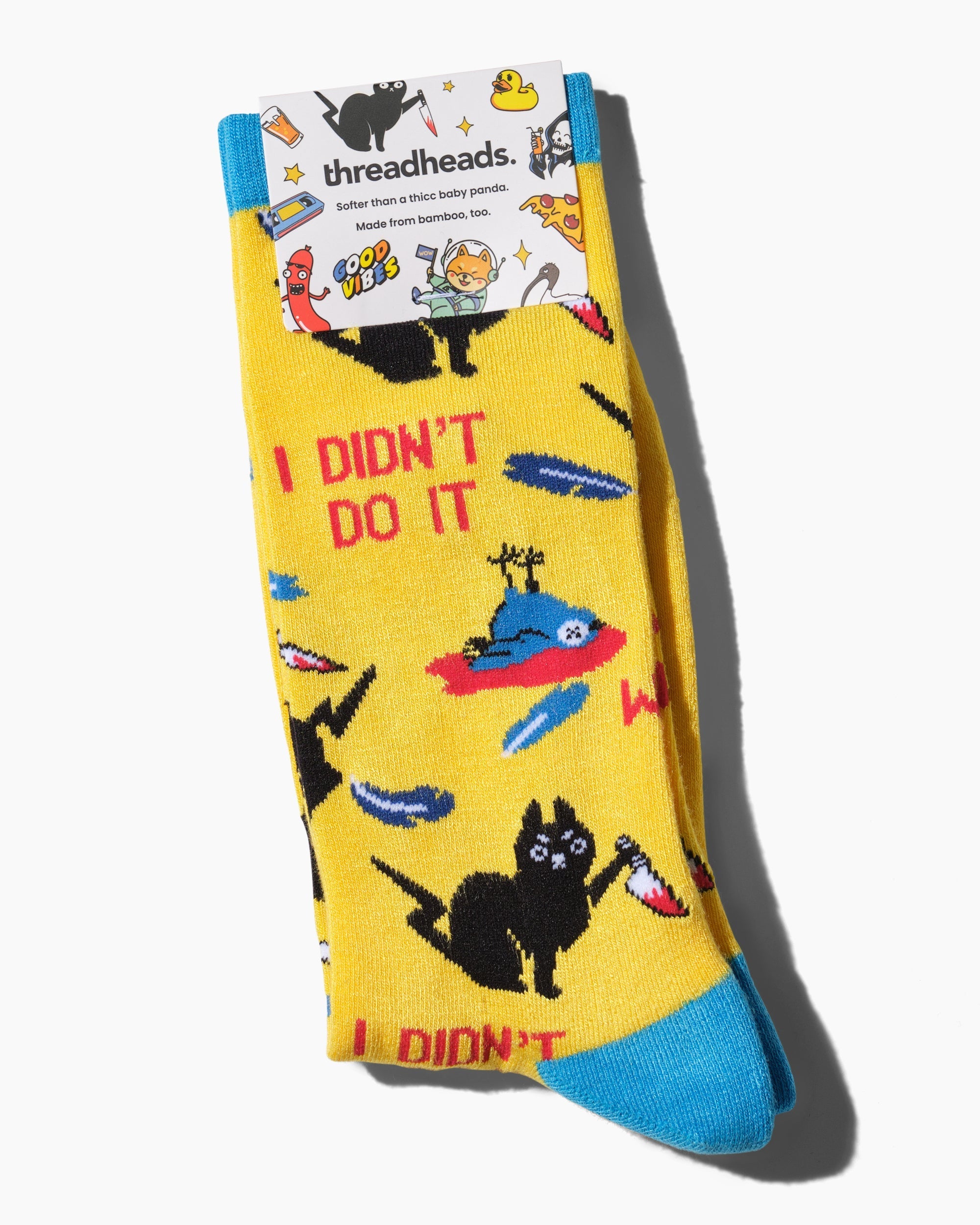 Stabby Cats Socks