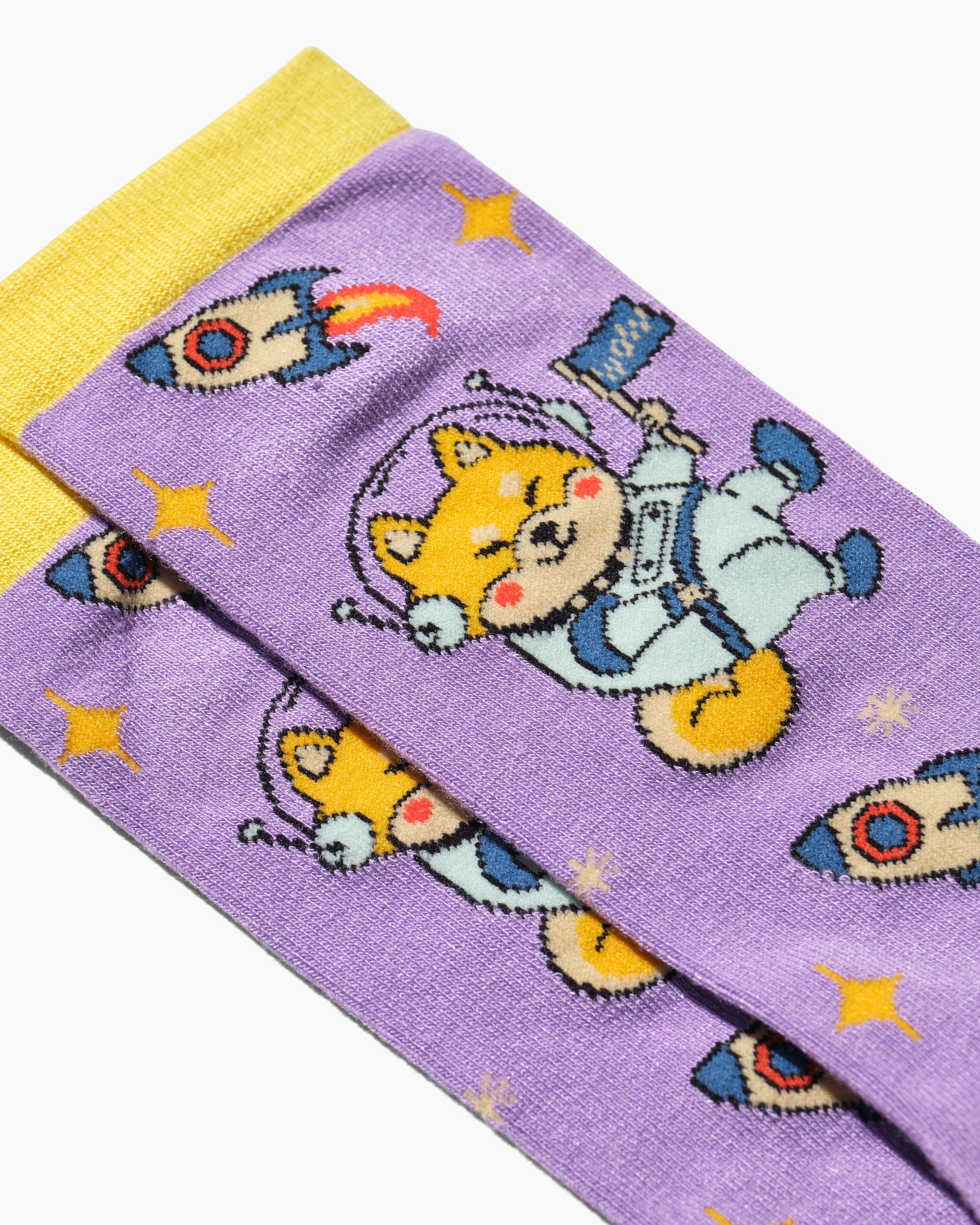 Cosmic Shiba Socks