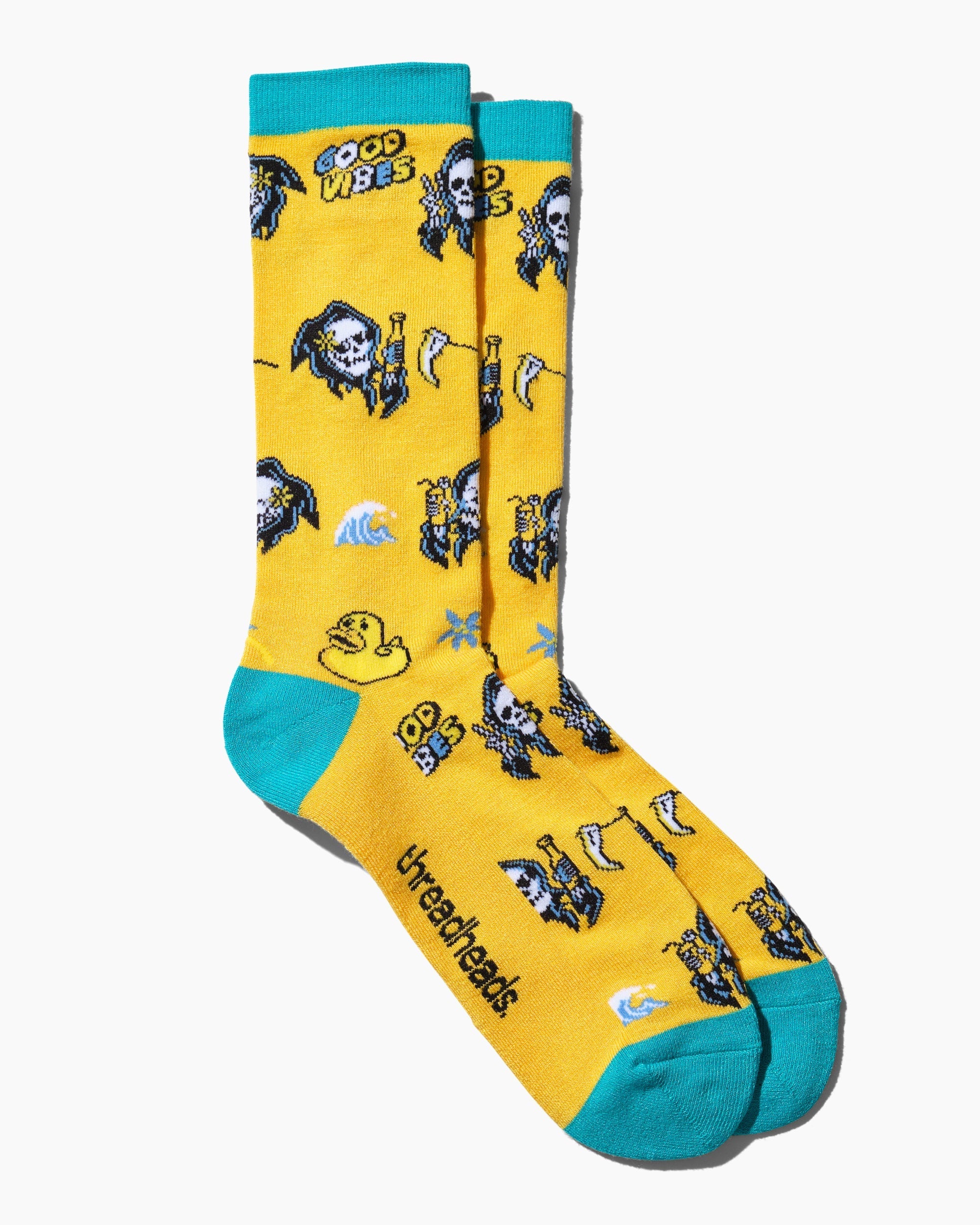 Rubber Ducky and The Reaper Socks