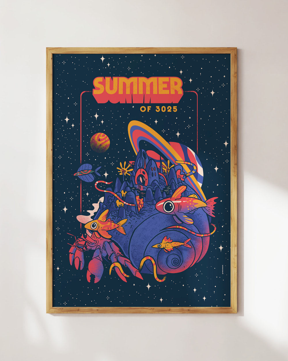 Summer Magic of 3025 Art Print