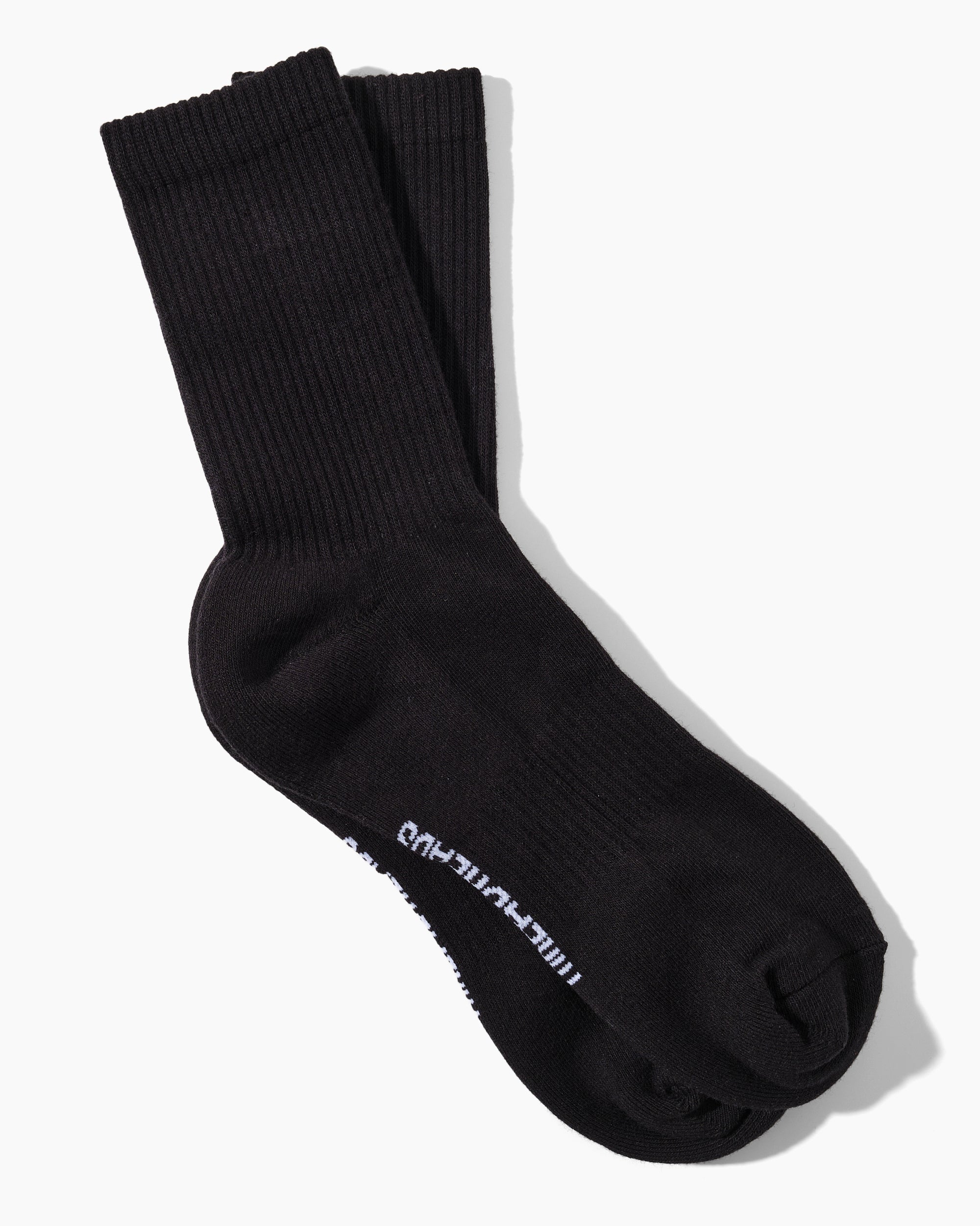 Plain Black Socks