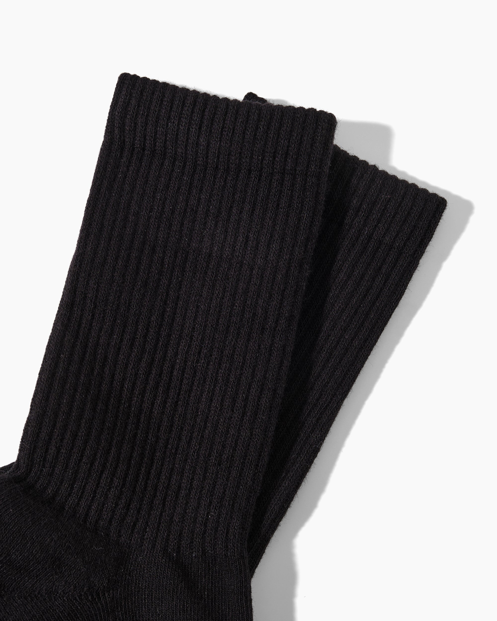 Plain Black Socks