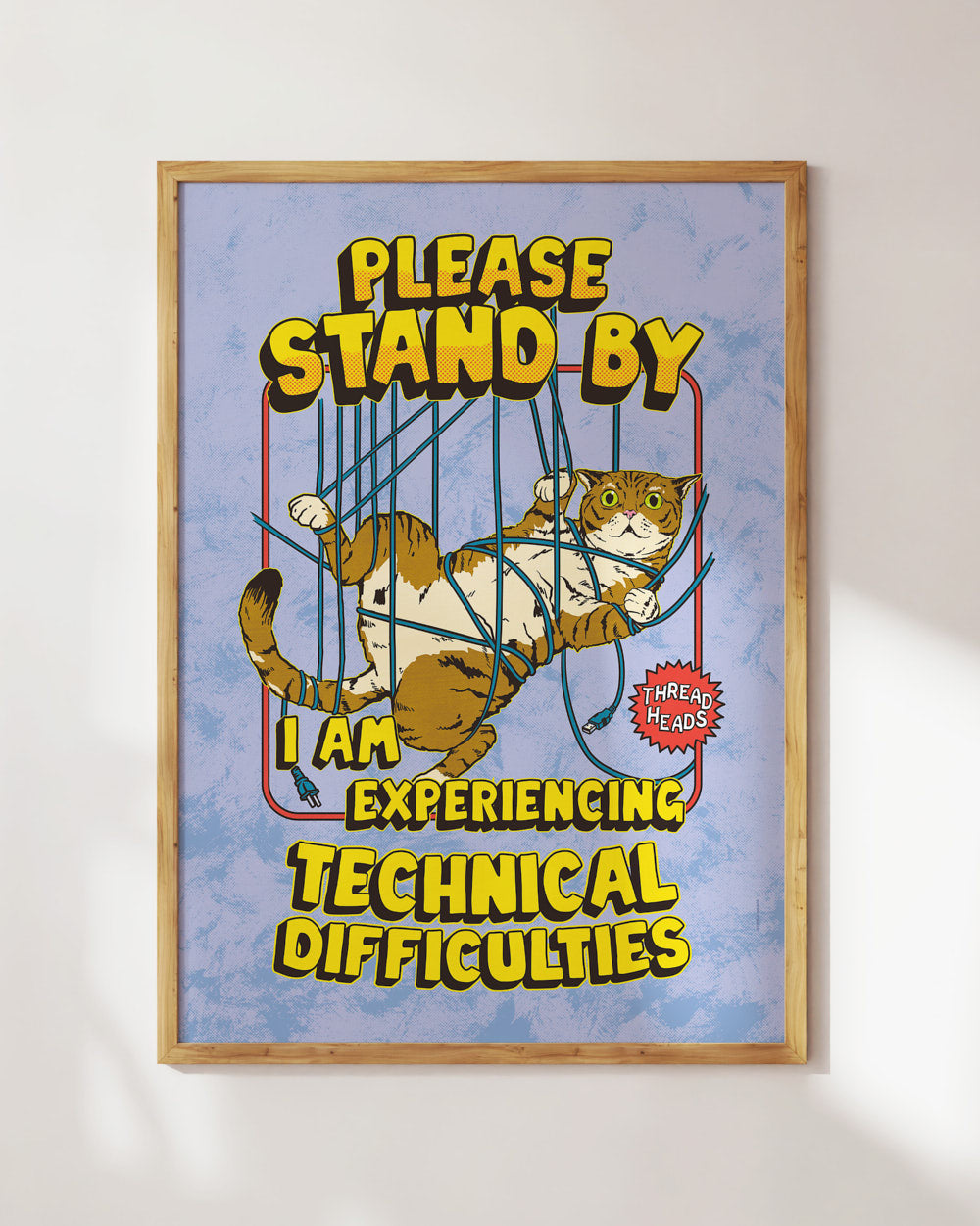 Technical Difficulties Art Print