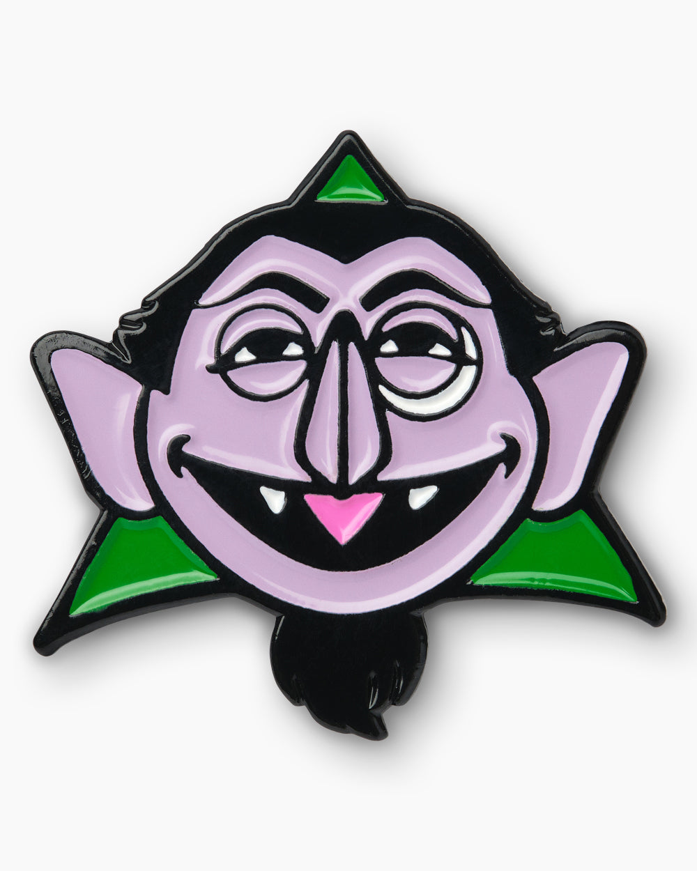 The Count Enamel Pin