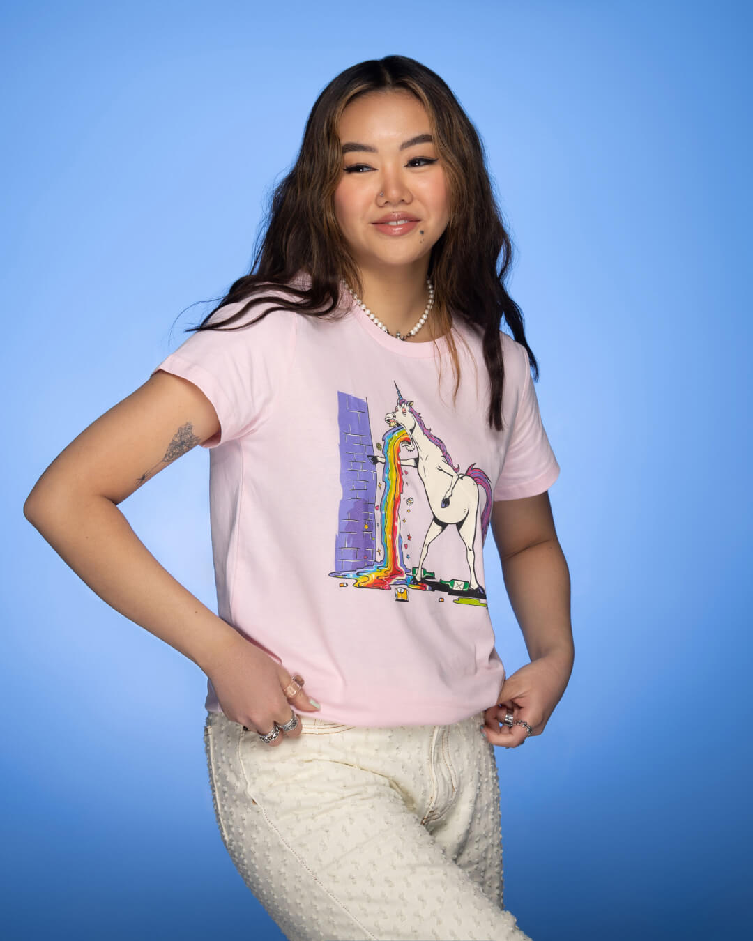 Unicorn Vom T-Shirt