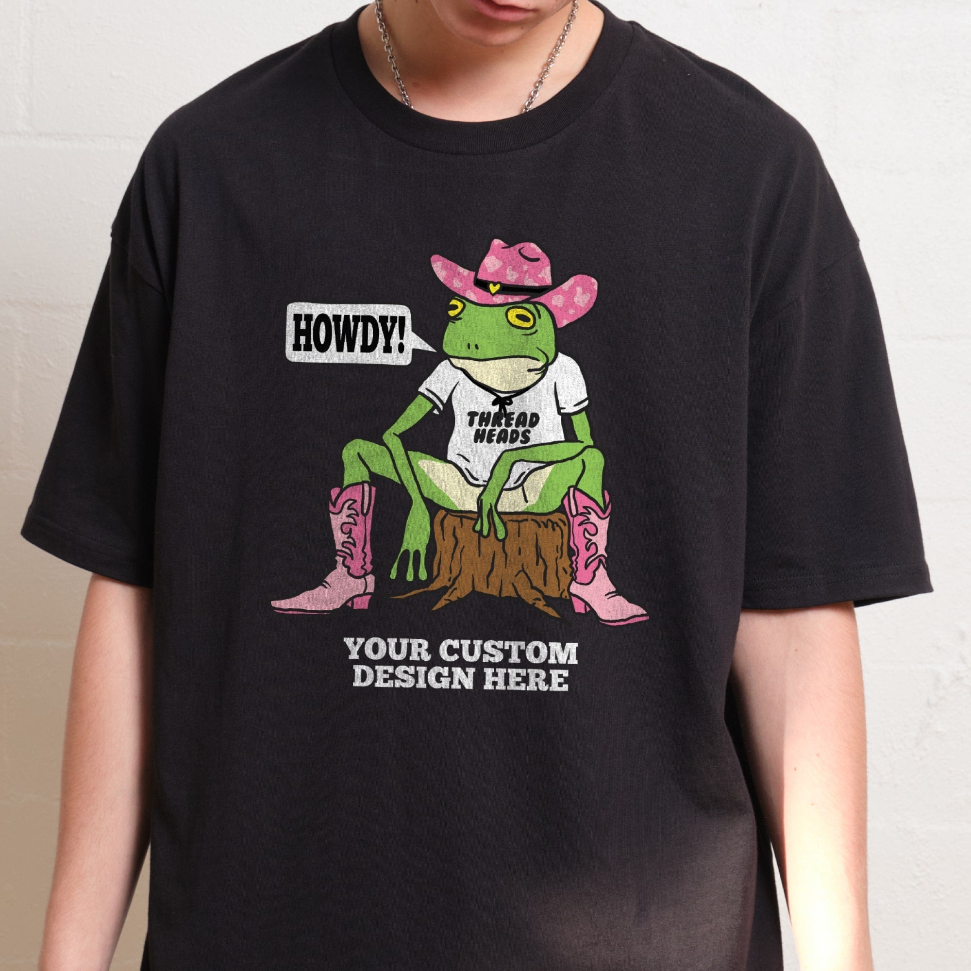 Upload Your Image or Logo Custom Tee