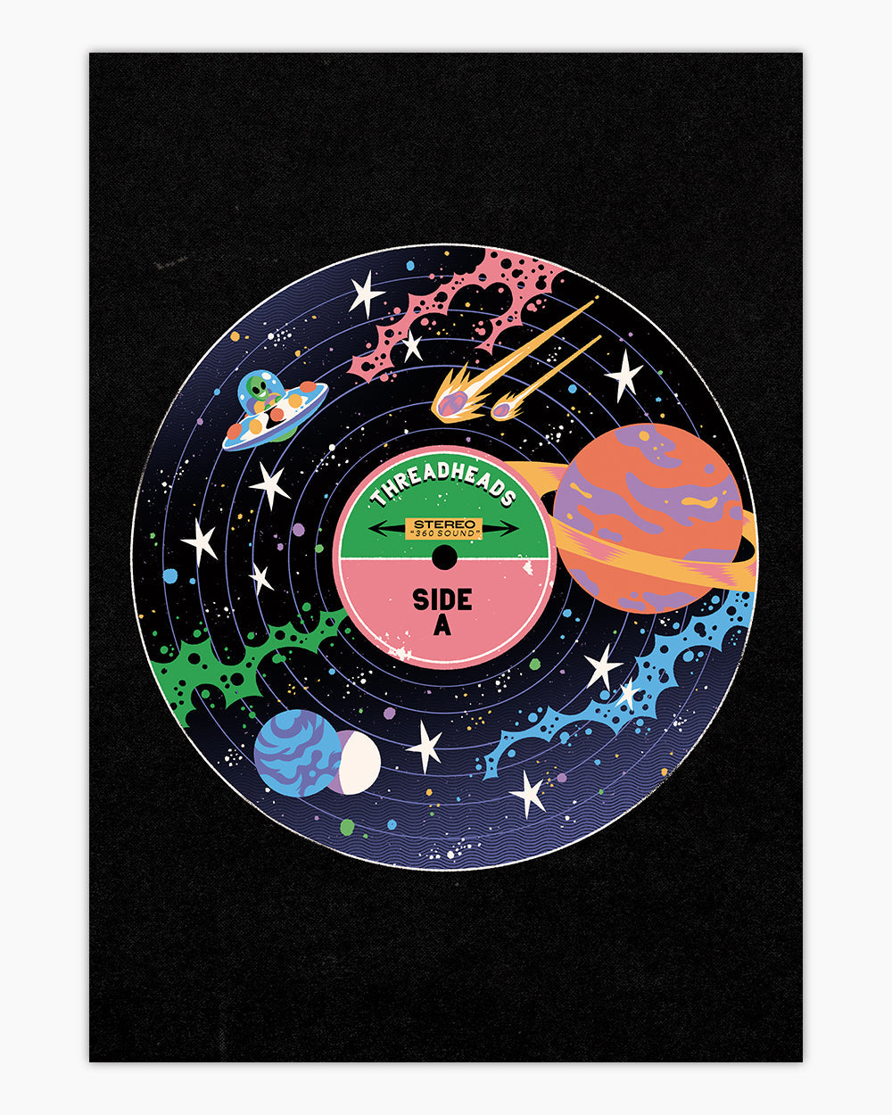 Vinyl Universe Art Print