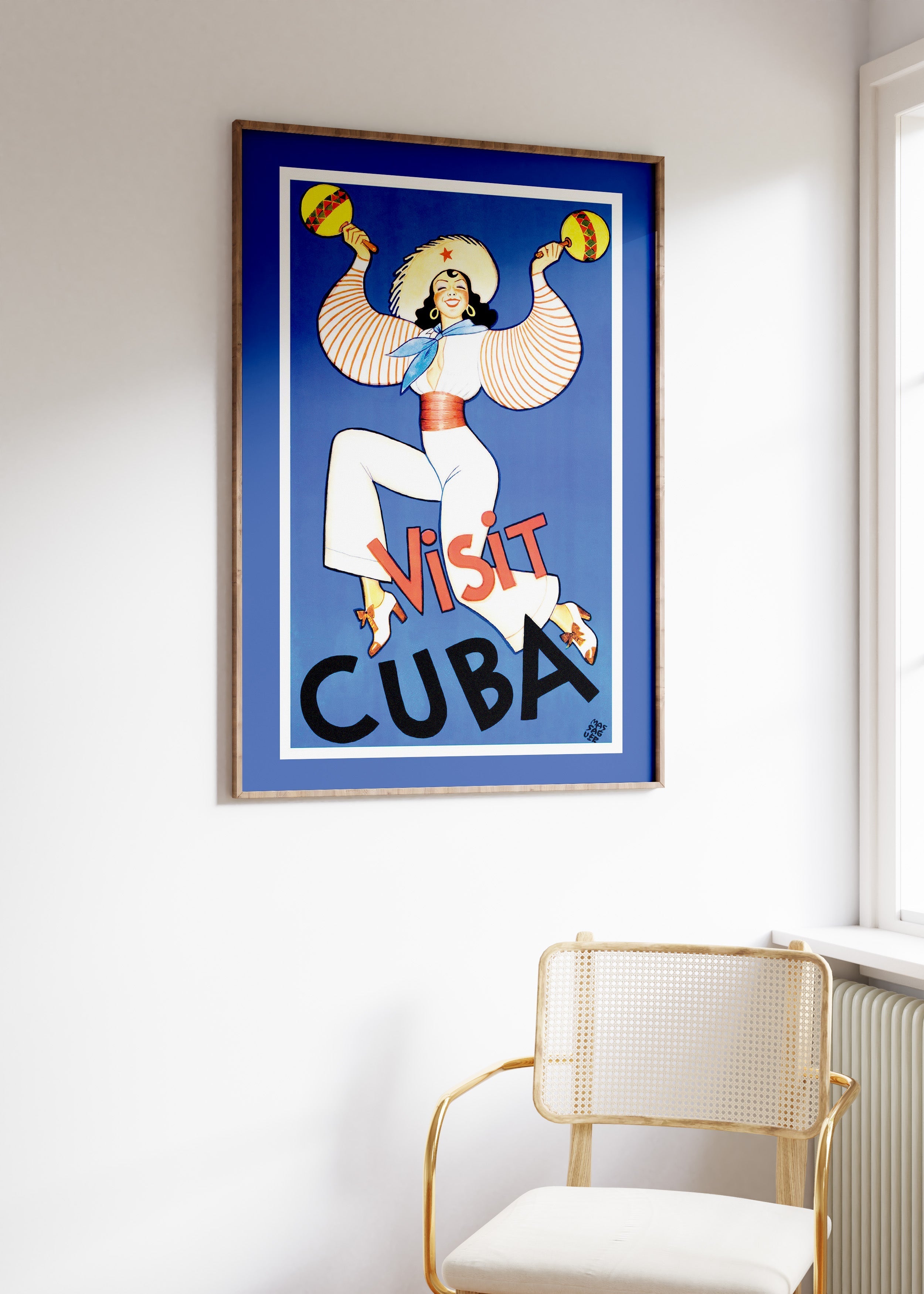 Visit Cuba Art Print