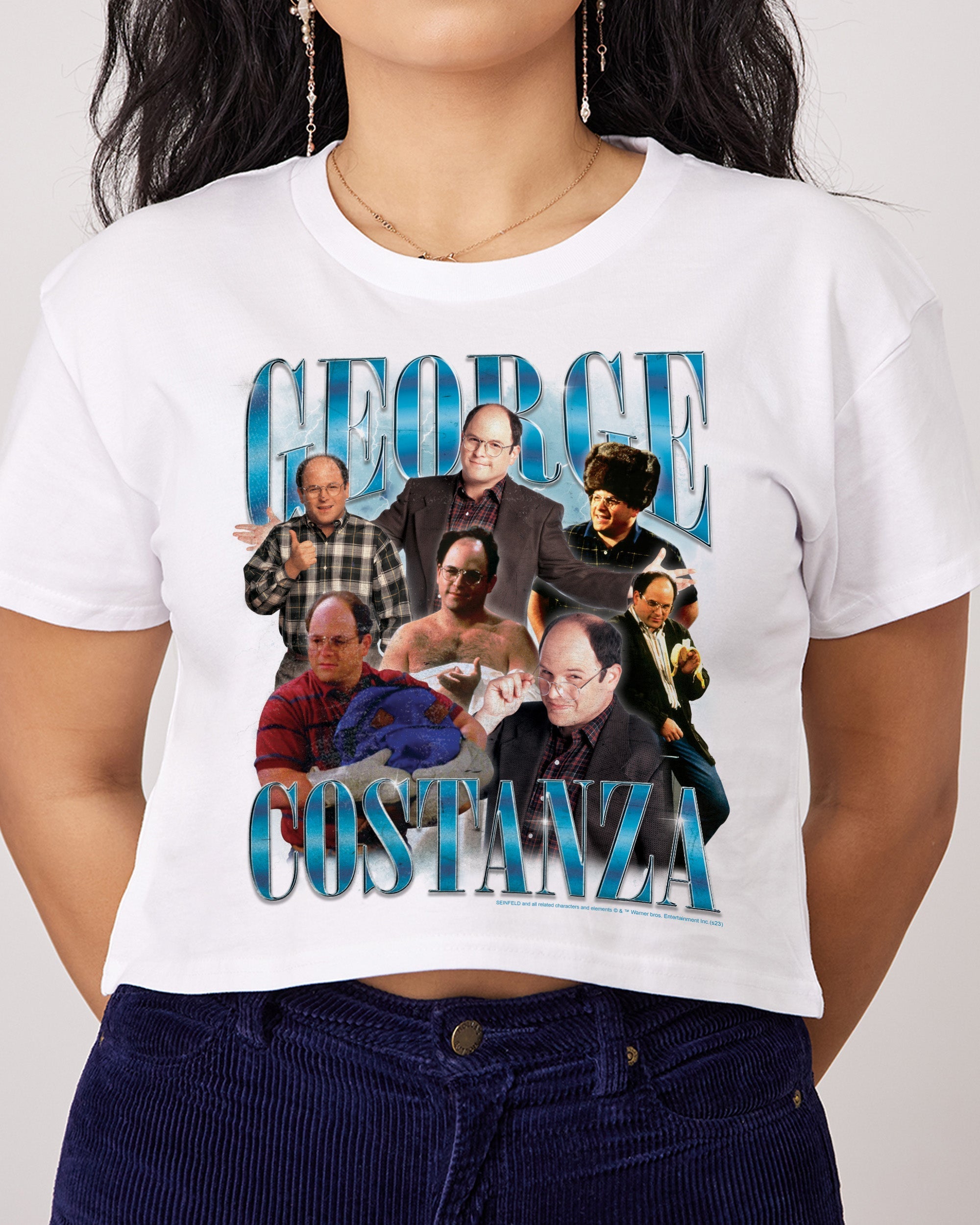 Vintage George Crop Tee