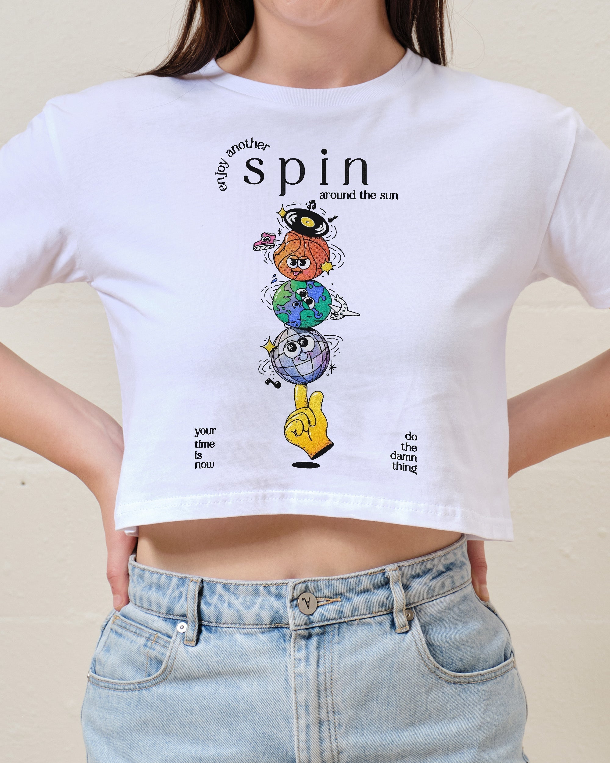 Spin Crop Tee