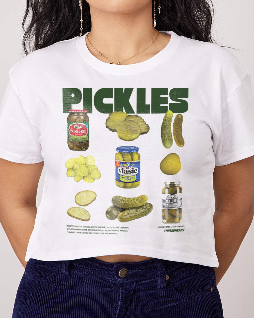 The Pickles Crop Tee