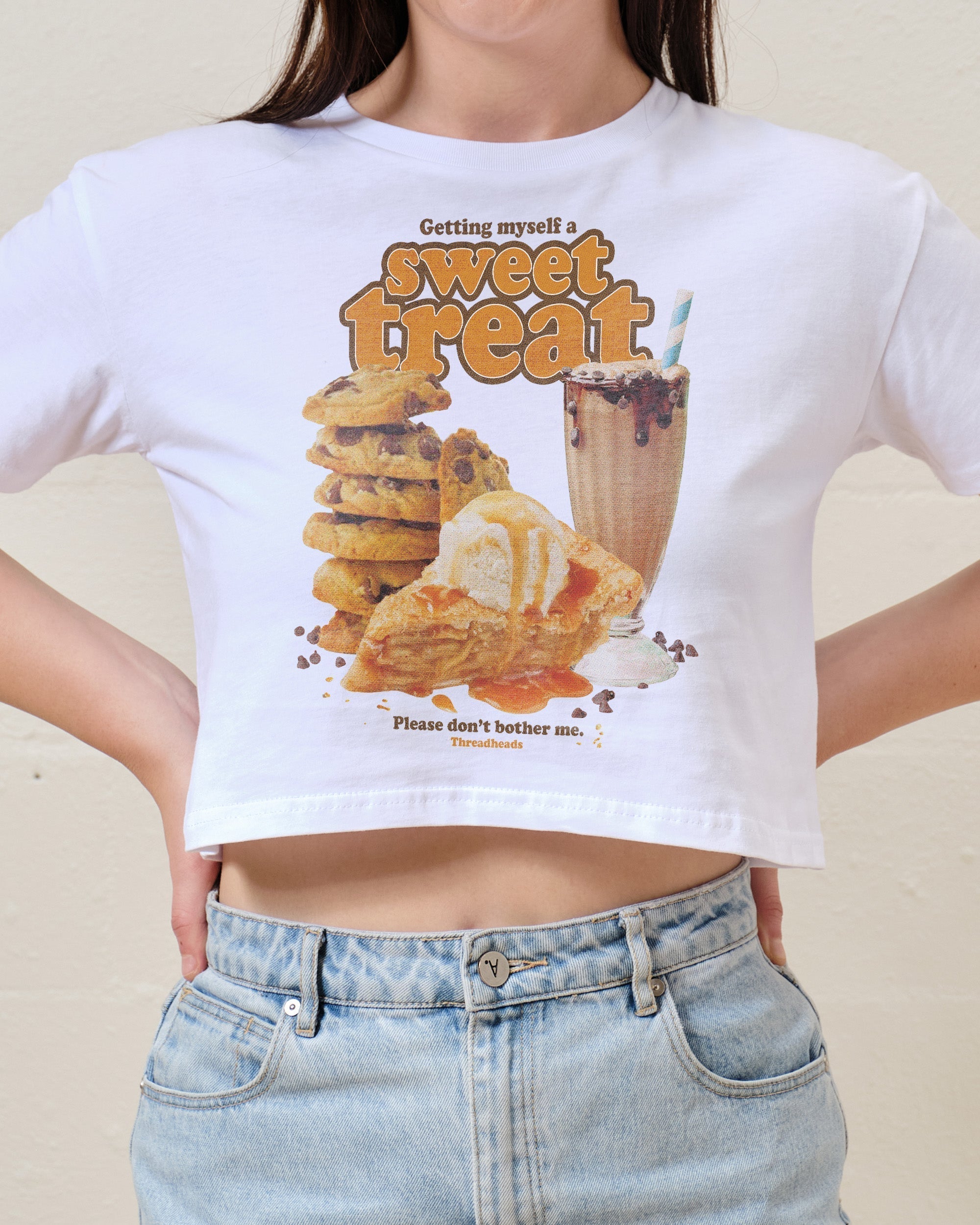 Getting Myself a Treat Crop Tee