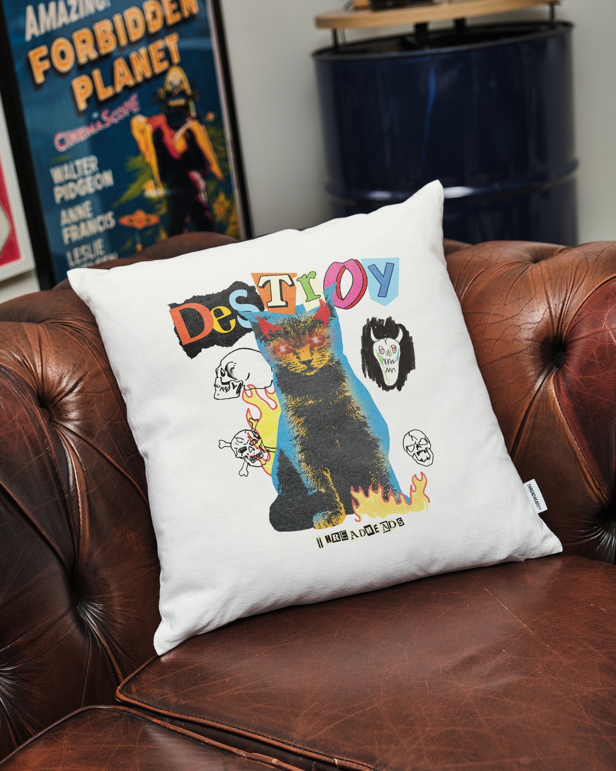 Destroy Cat Cushion