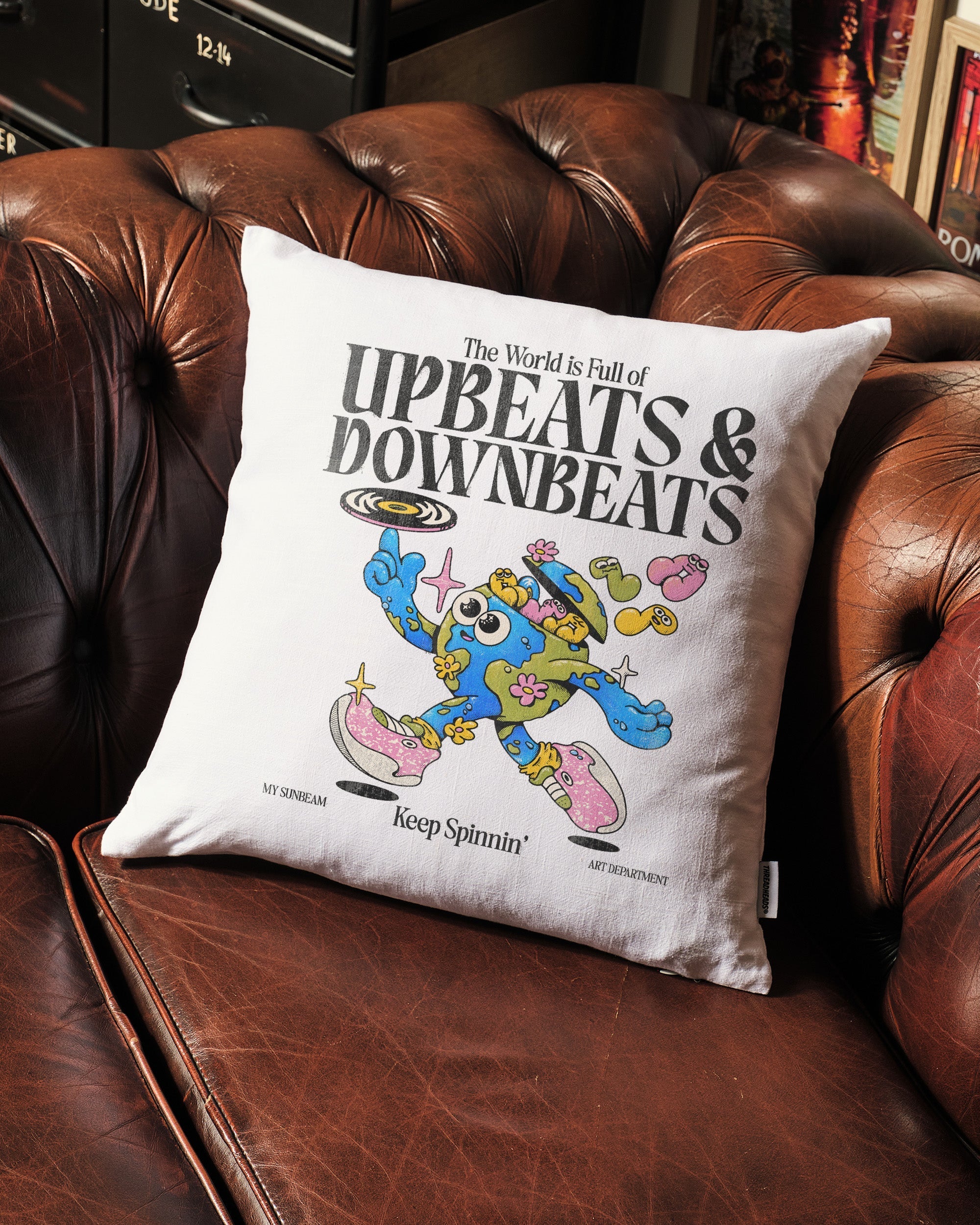 Upbeats & Downbeats Cushion