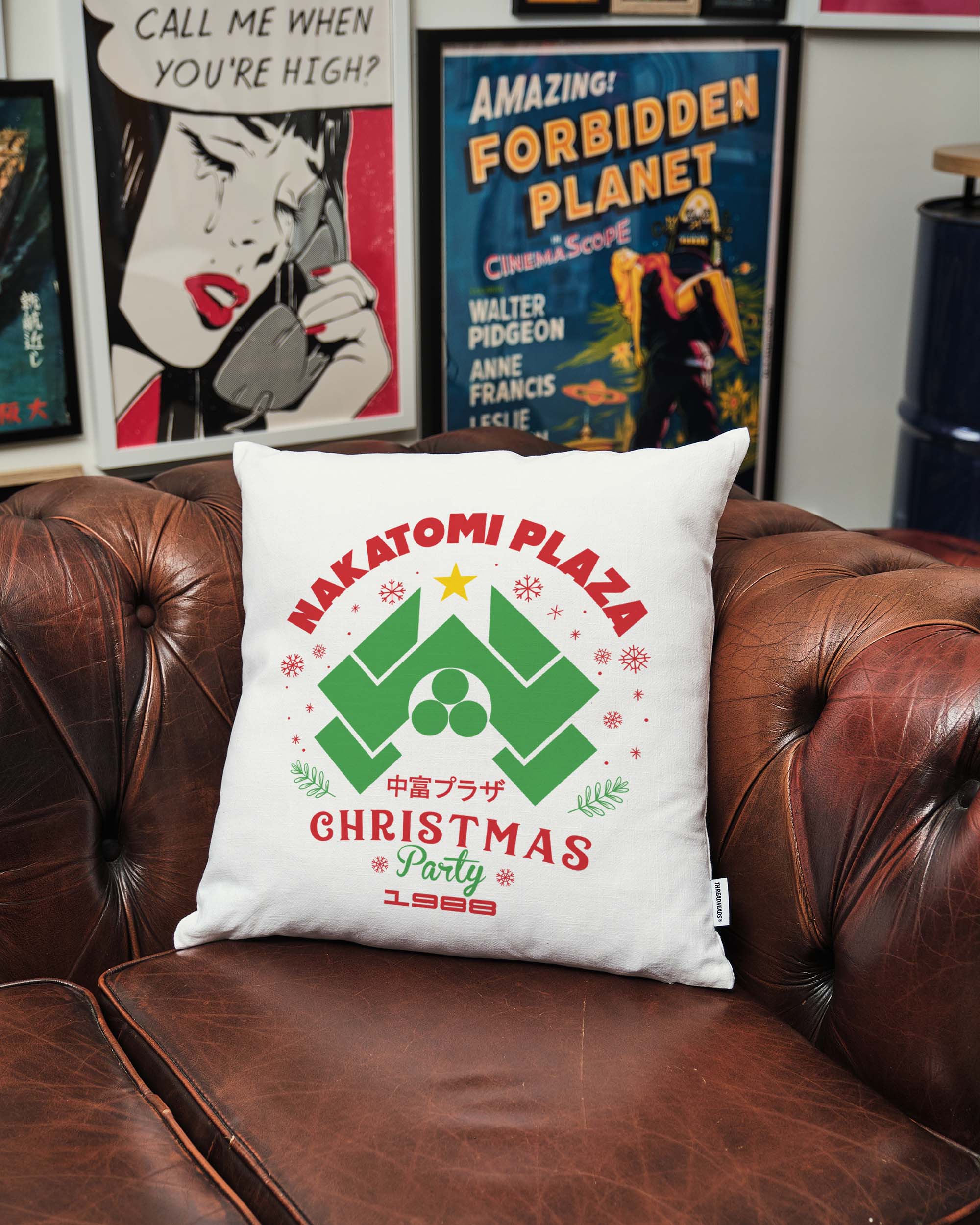 Nakatomi Christmas Party 1988 Cushion