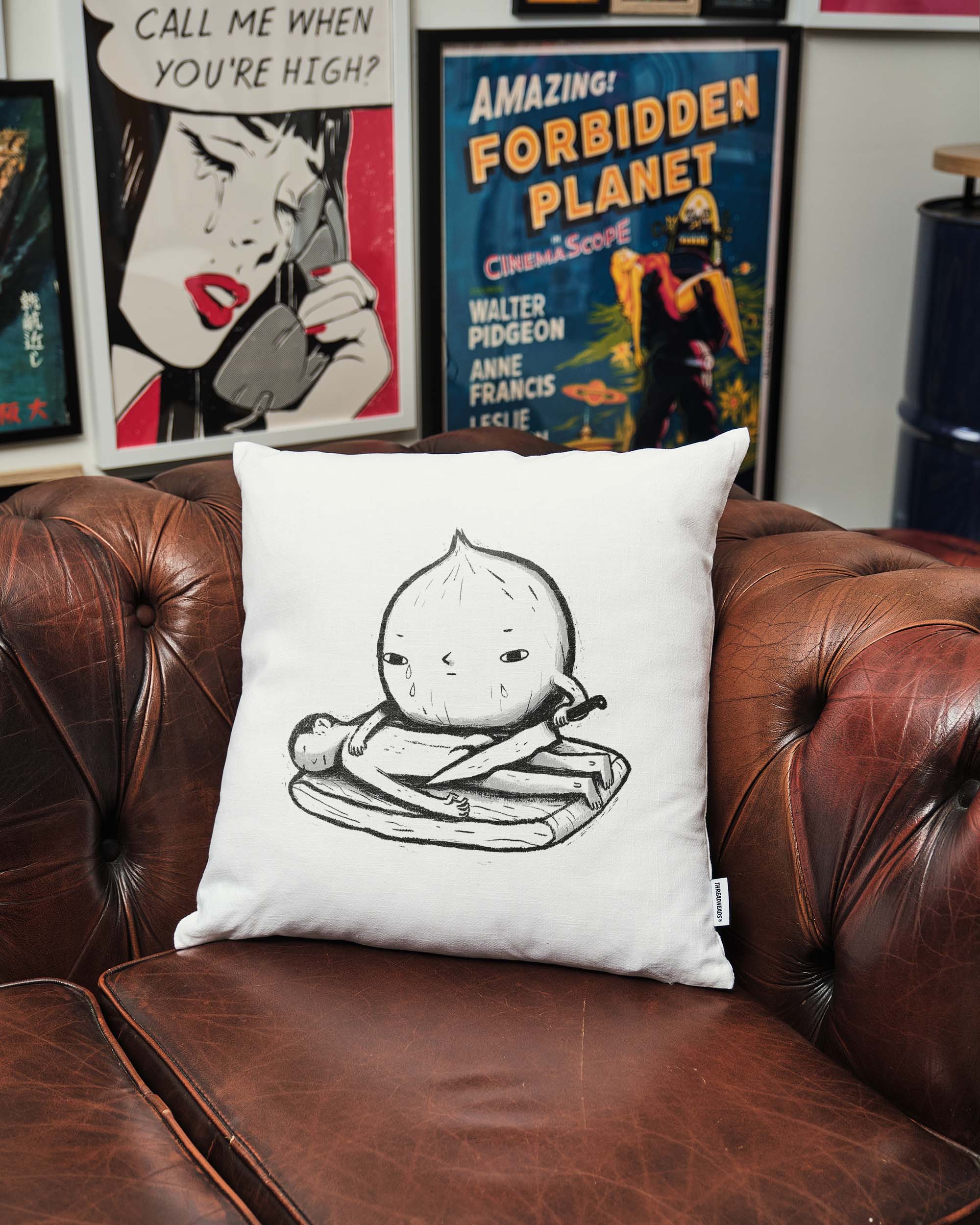 Onion Role Reversal Cushion