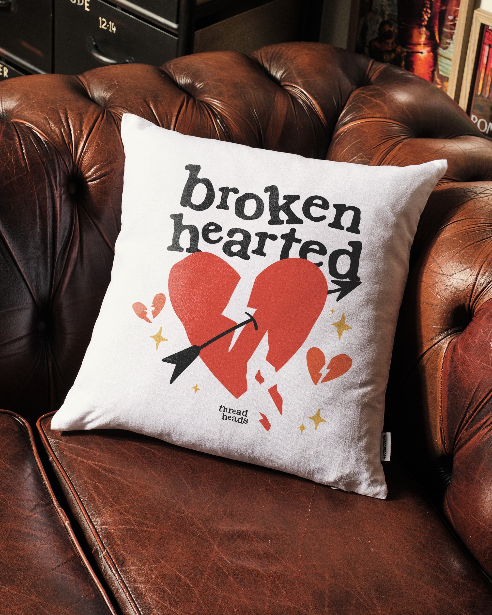 Broken Hearted Cushion