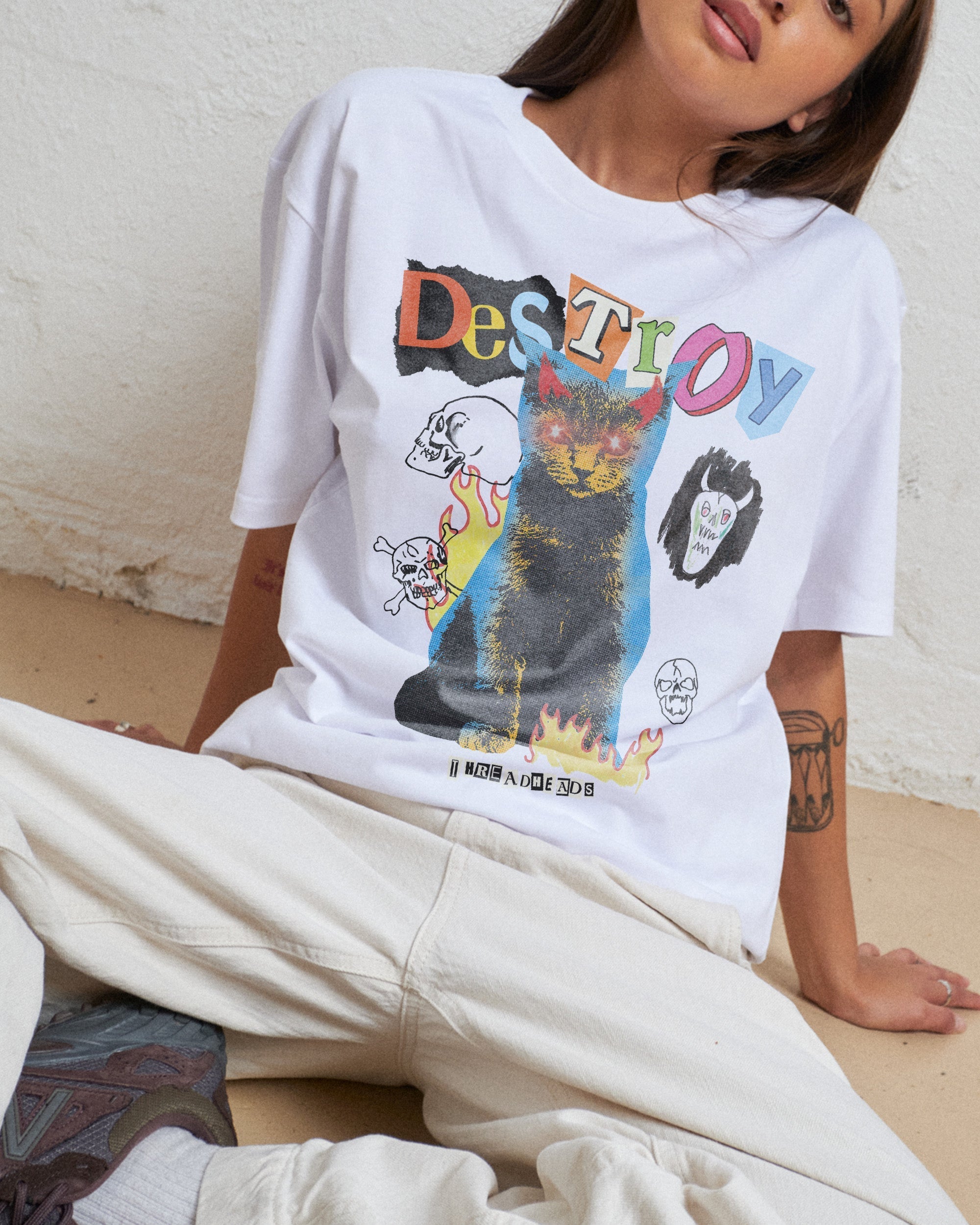 Destroy Cat T-Shirt