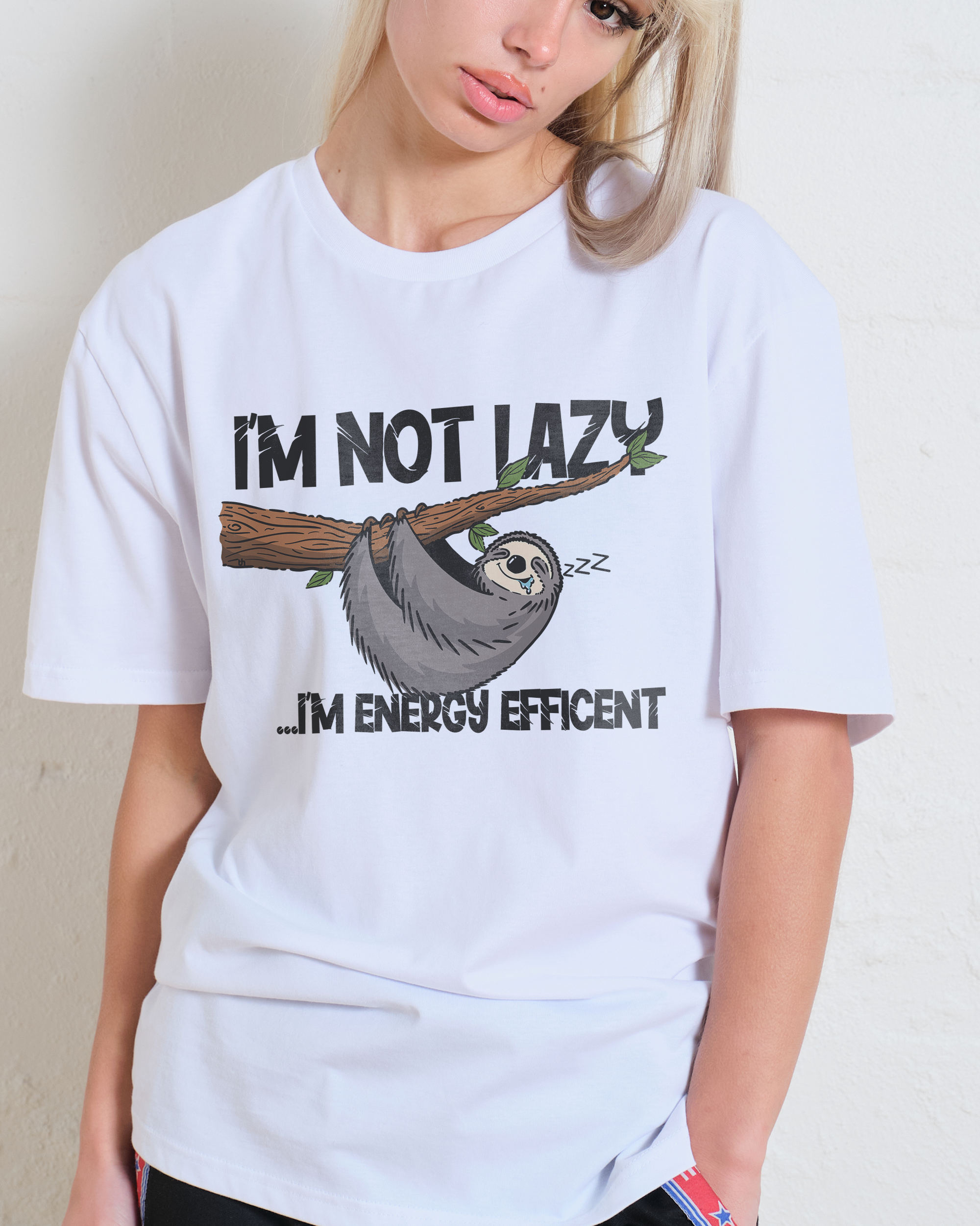 Energy Efficient Sloth T-Shirt