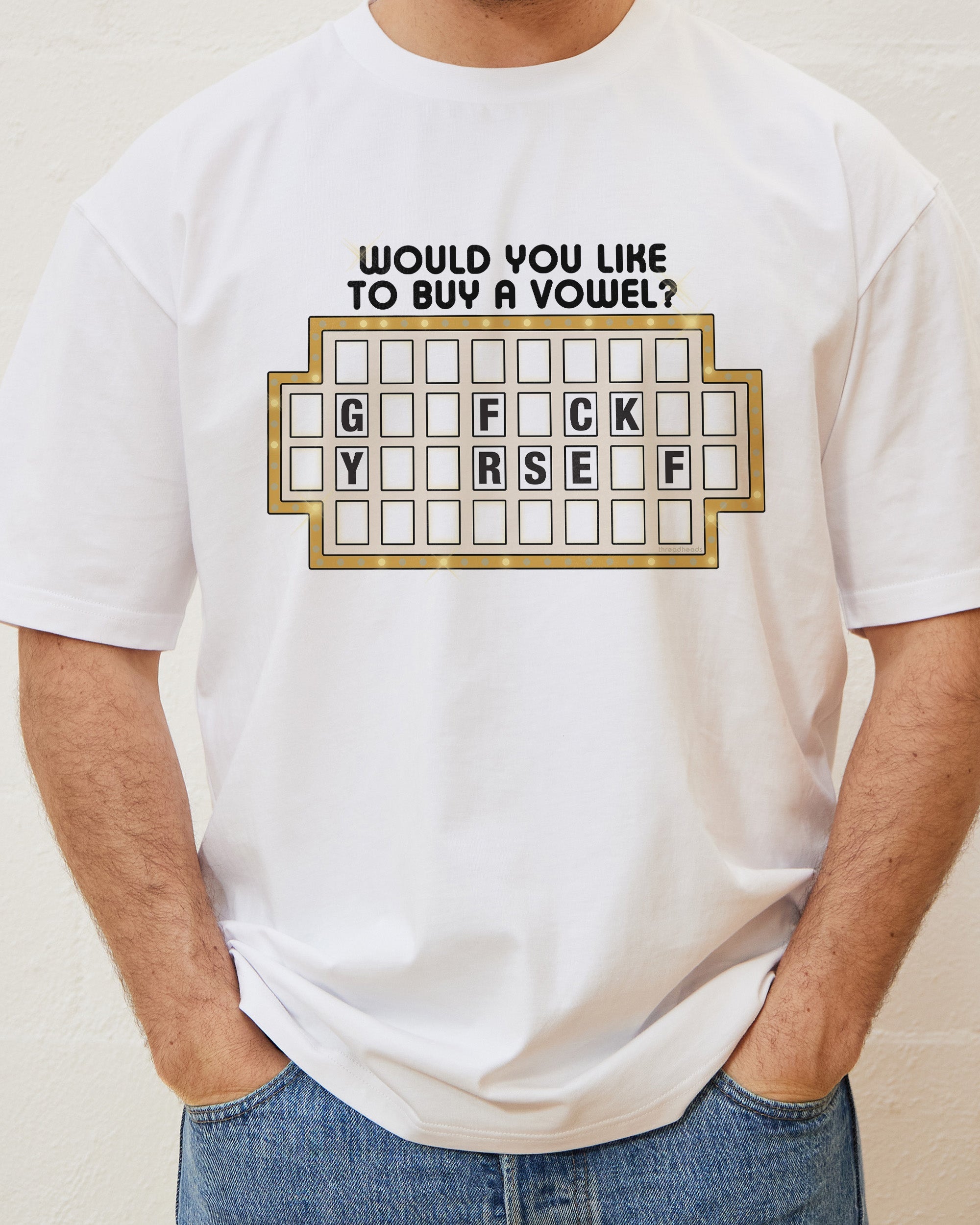 Would You Like To Buy A Vowel T-Shirt